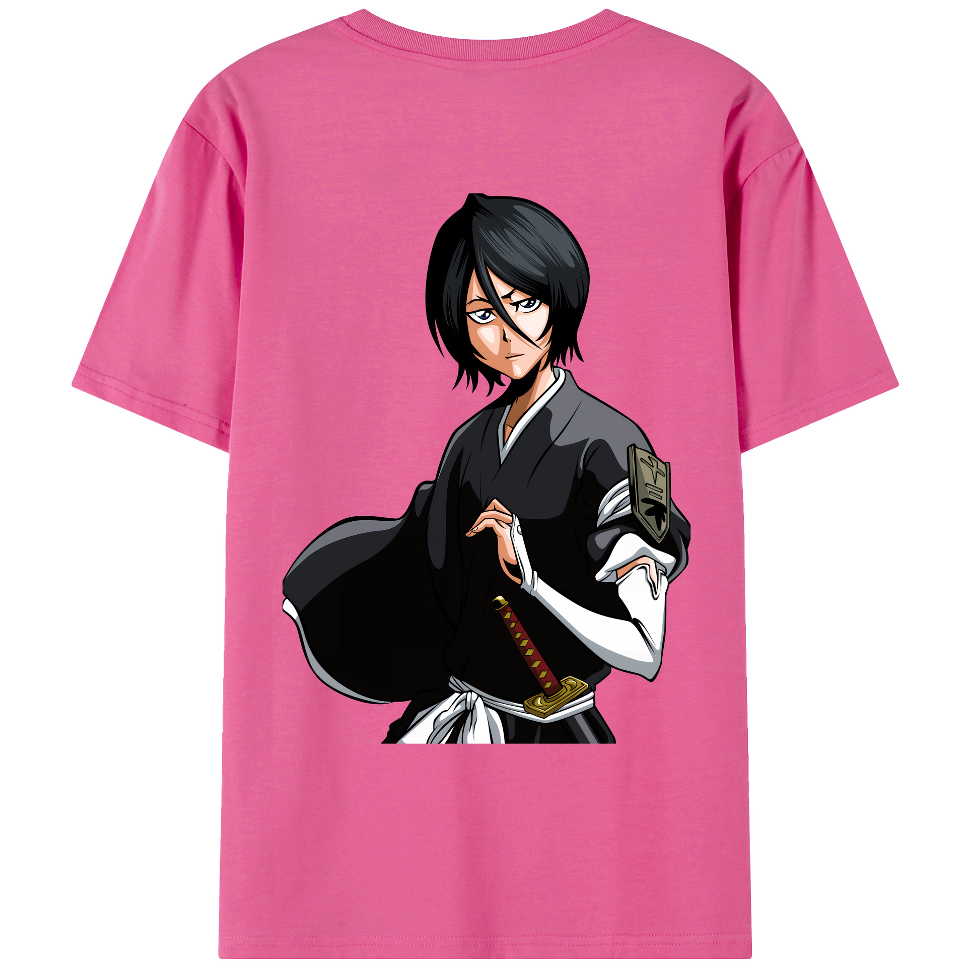 （画像用） ブリーチ 朽木ルキア BLEACH Kuchiki Rukia レディース半袖Tシャツ(バックプリント)
