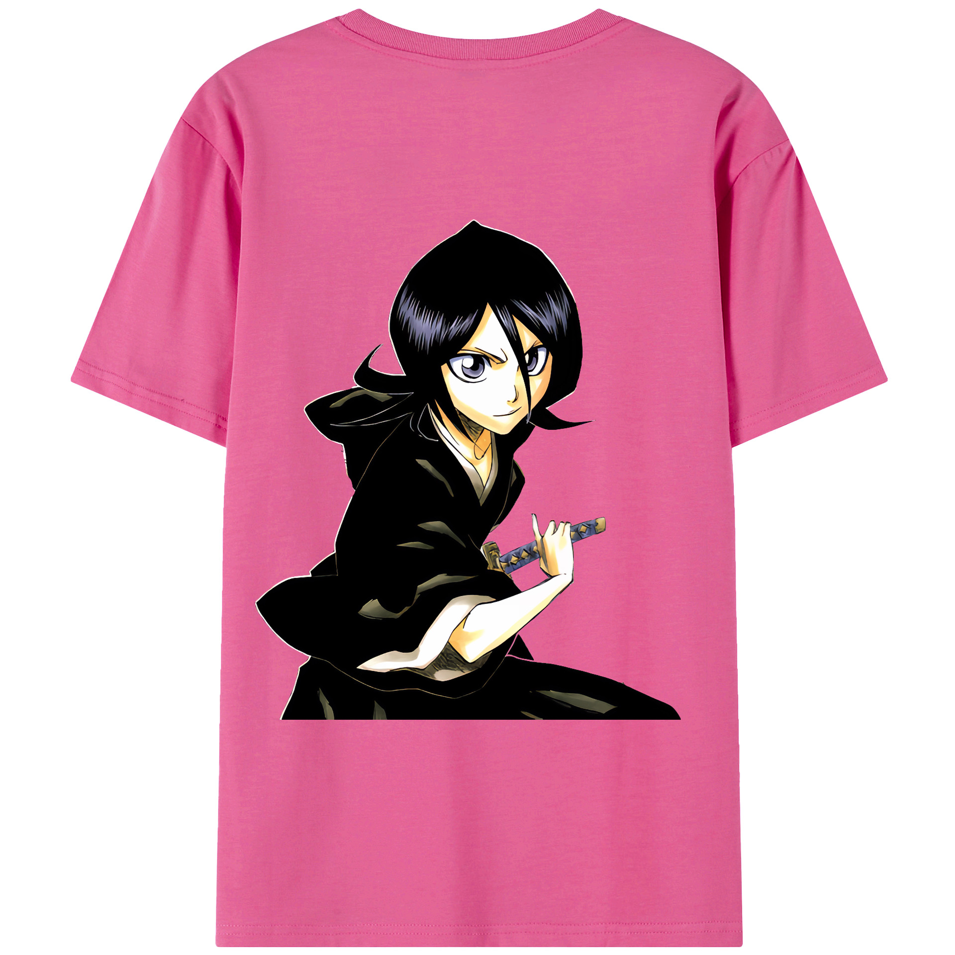 （画像用） ブリーチ 朽木ルキア BLEACH Kuchiki Rukia レディース半袖Tシャツ(バックプリント)