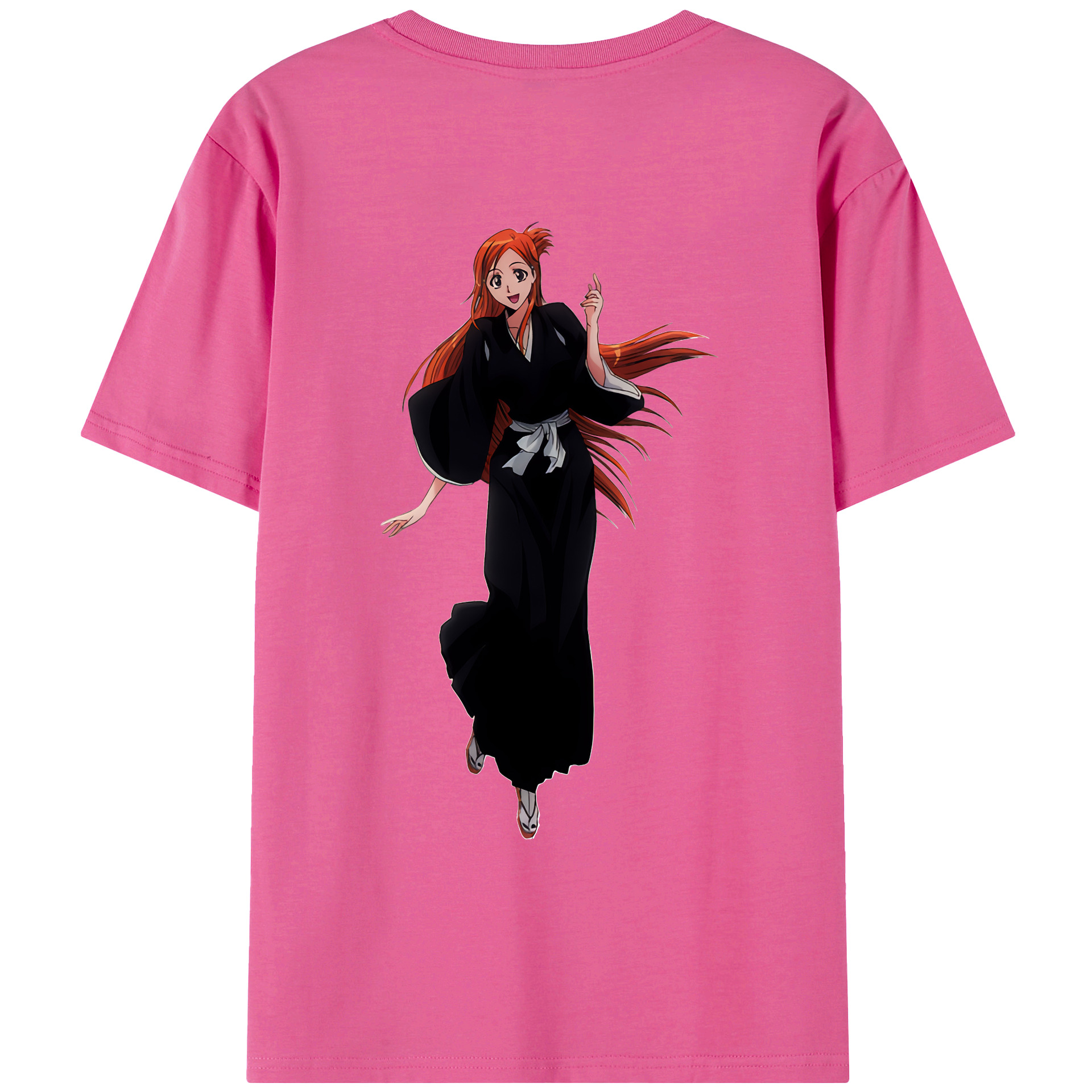 （画像用） ブリーチ 井上織姫（いのうえおりひめ） BLEACH Inoue Orihime レディース半袖Tシャツ(バックプリント)