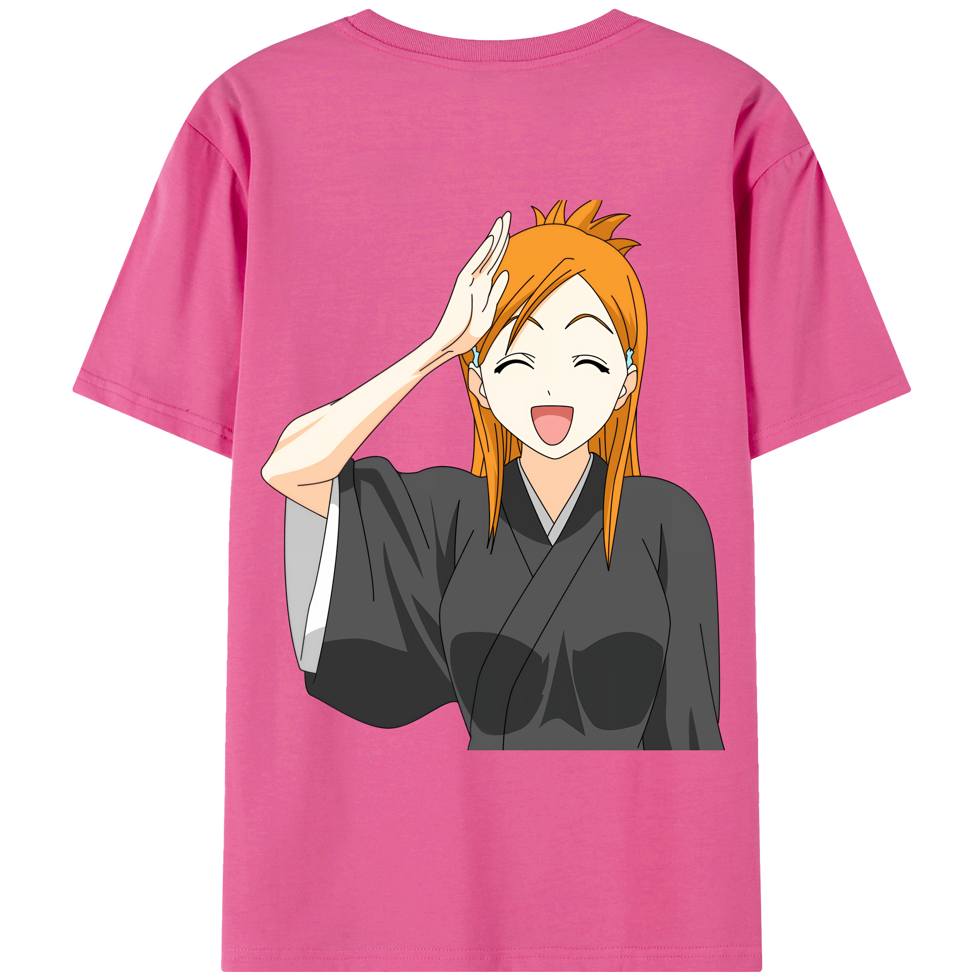 （画像用） ブリーチ 井上織姫（いのうえおりひめ） BLEACH Inoue Orihime レディース半袖Tシャツ(バックプリント)