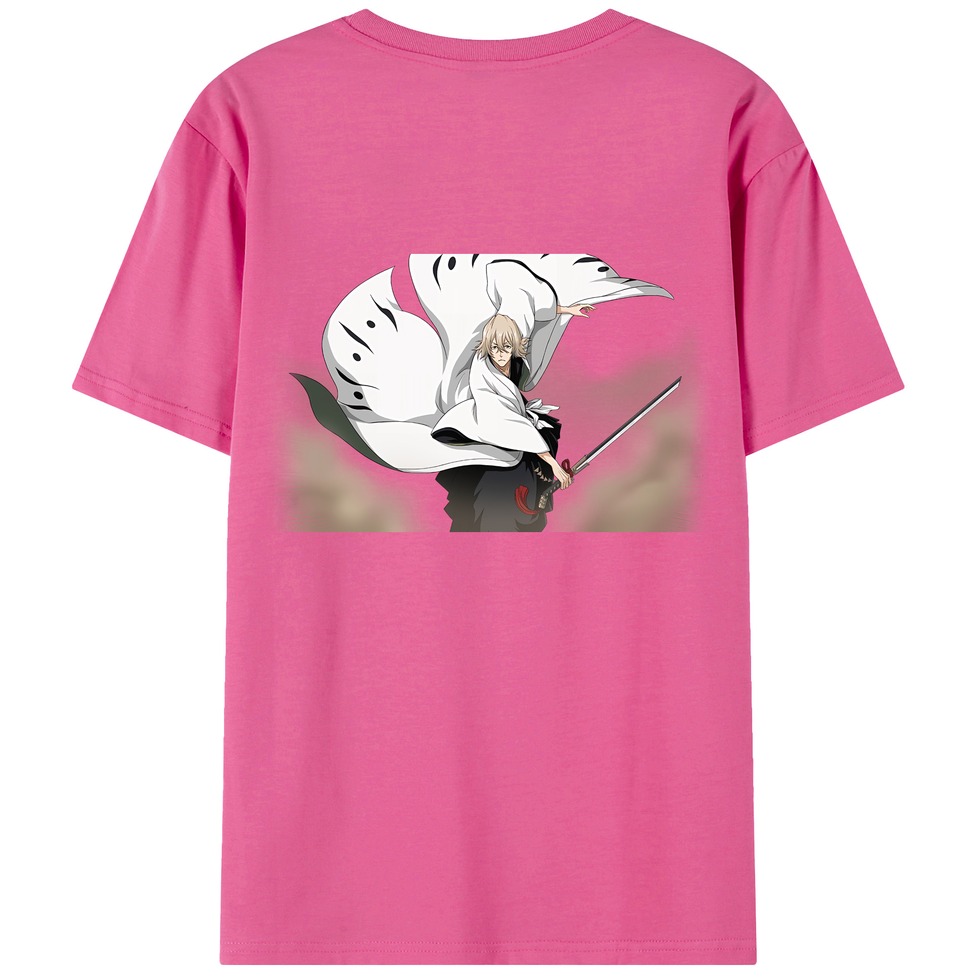 （画像用） "ブリーチ 浦原 喜助（うらはら きすけ） BLEACH Urahara Kisuke " レディース半袖Tシャツ(バックプリント)