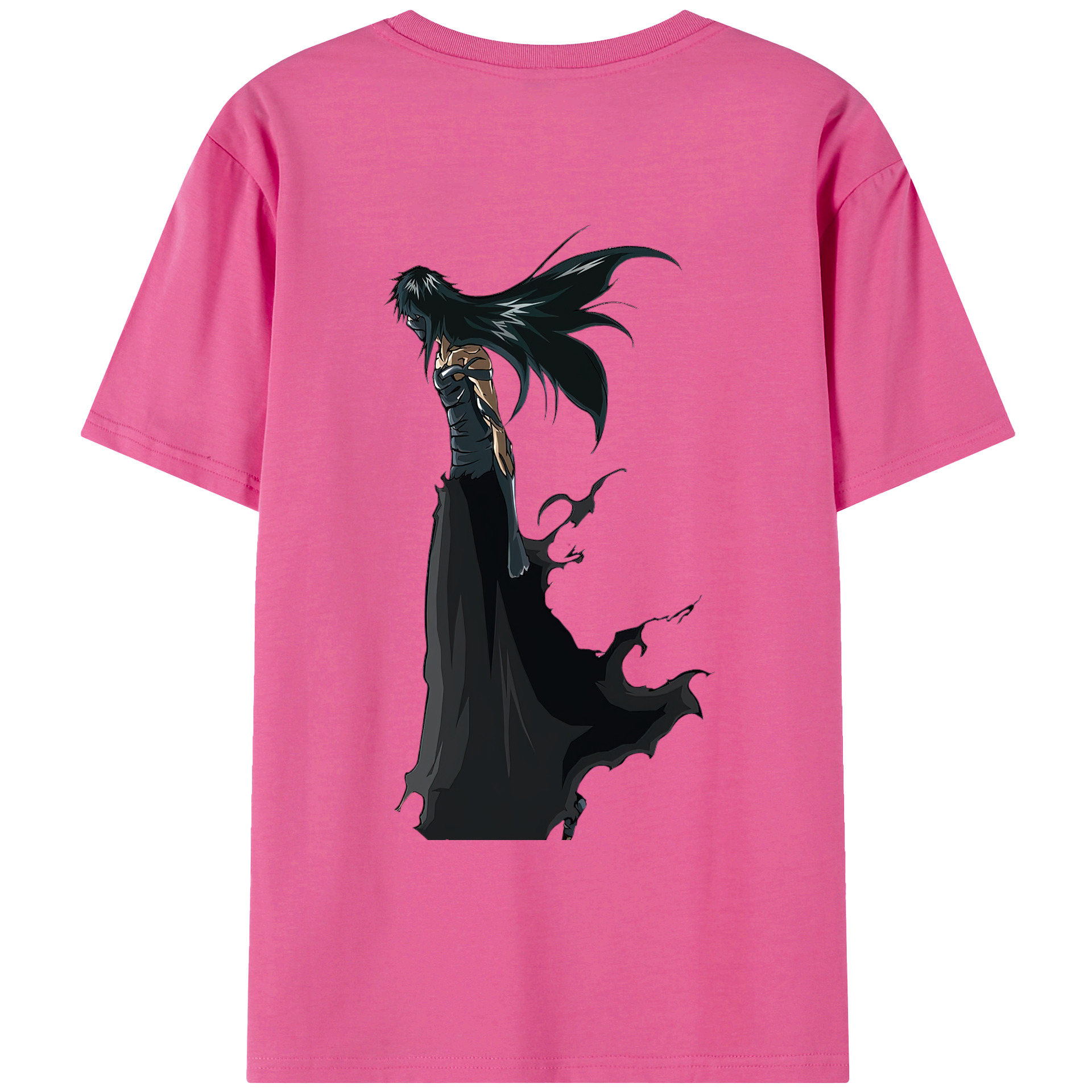（画像用） ブリーチ 黒崎一護（くろさき いちご）BLEACH Kurosaki Ichigo レディース半袖Tシャツ(バックプリント)