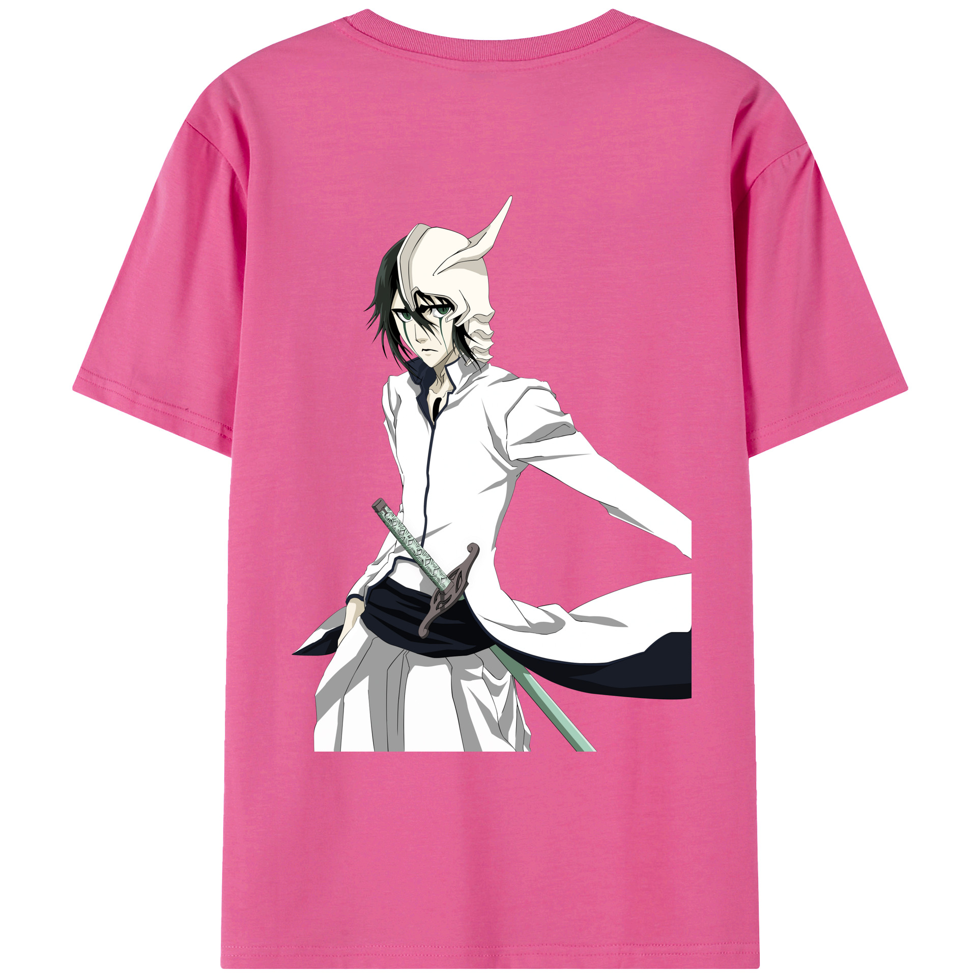 （画像用） ブリーチ ウルキオラ·シファー BLEACH Ulquiorra cifer レディース半袖Tシャツ(バックプリント)