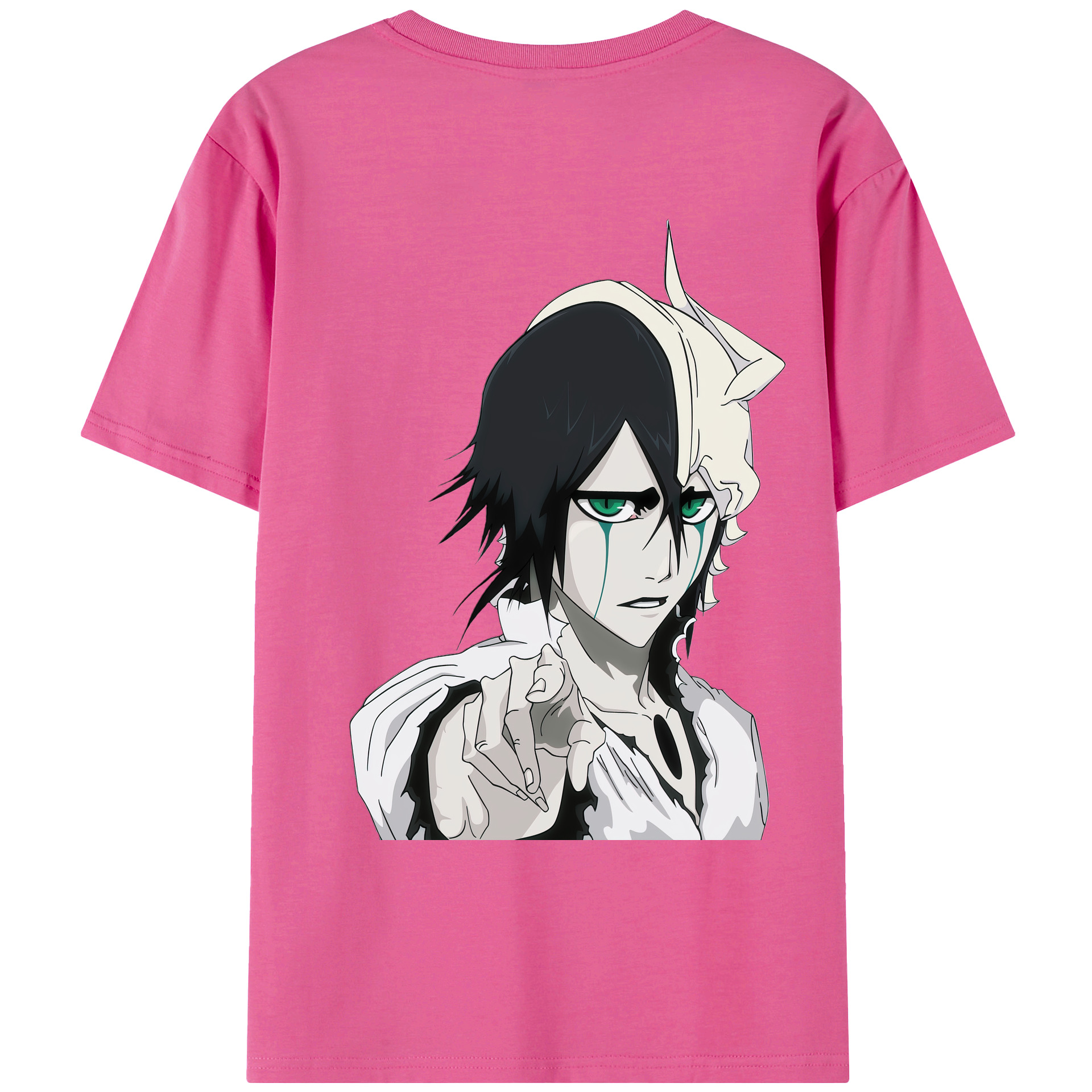 （画像用） ブリーチ ウルキオラ·シファー BLEACH Ulquiorra cifer レディース半袖Tシャツ(バックプリント)