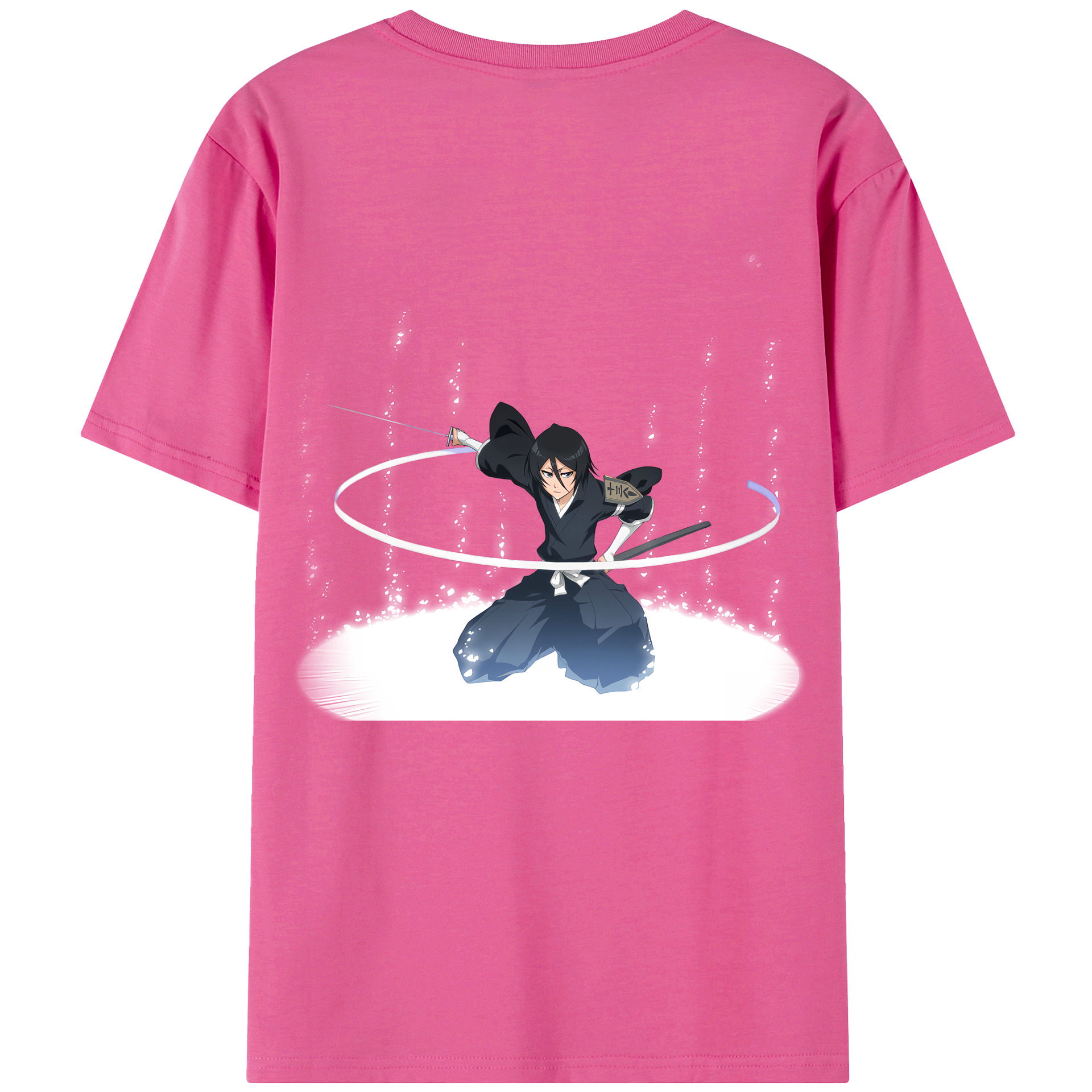 （画像用） ブリーチ 朽木ルキア BLEACH Kuchiki Rukia レディース半袖Tシャツ(バックプリント)