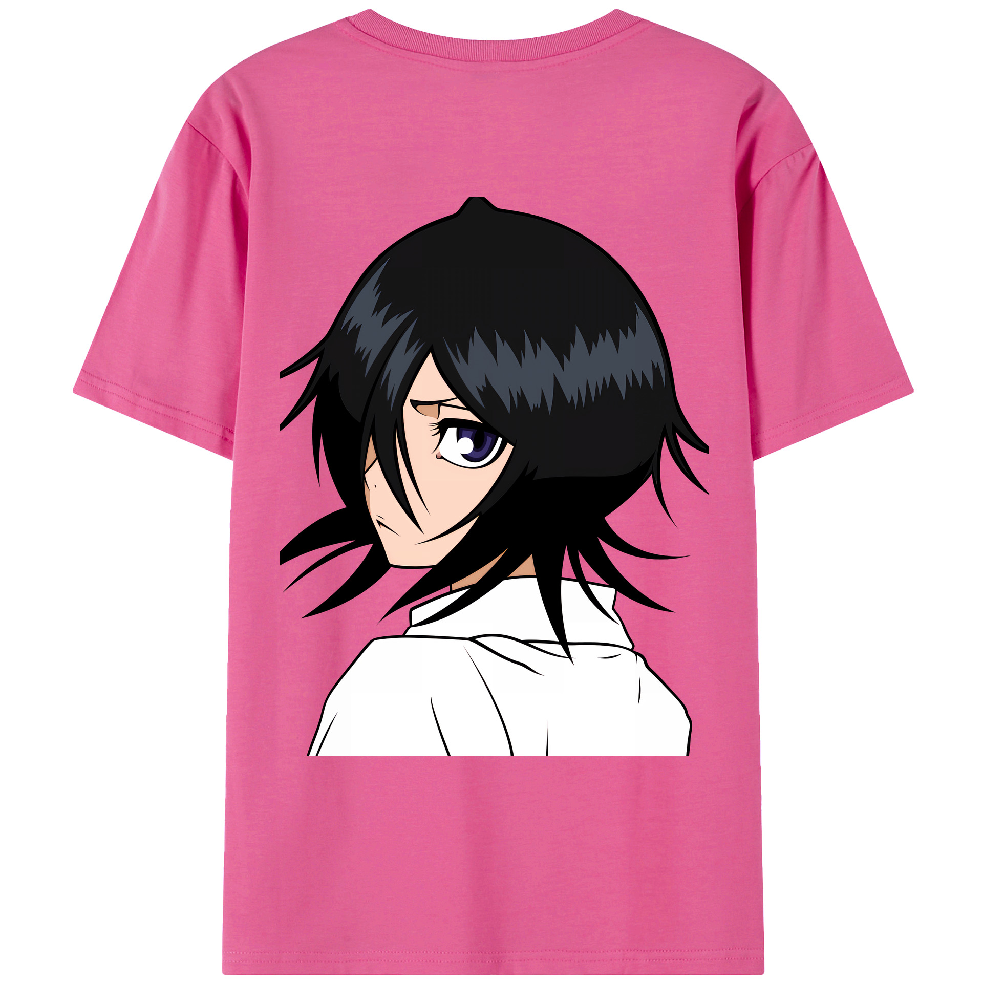 （画像用） ブリーチ 朽木ルキア BLEACH Kuchiki Rukia レディース半袖Tシャツ(バックプリント)