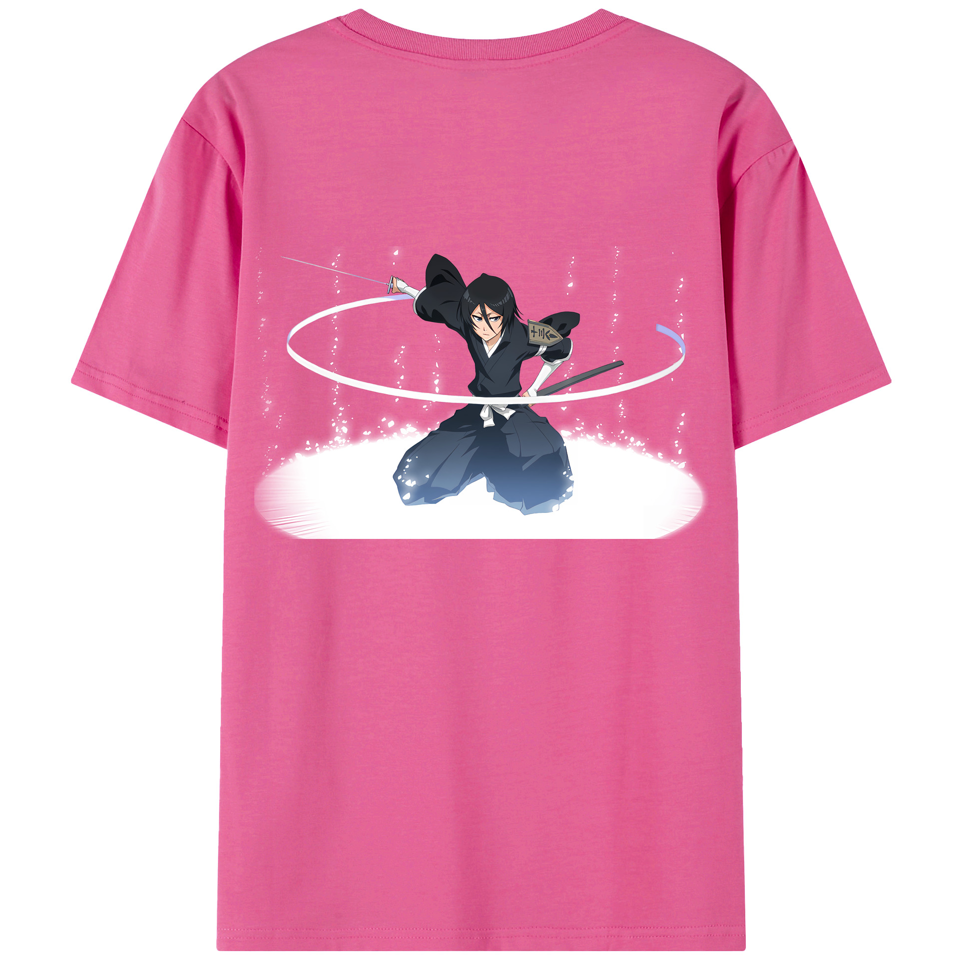 （画像用） ブリーチ 朽木ルキア BLEACH Kuchiki Rukia レディース半袖Tシャツ(バックプリント)