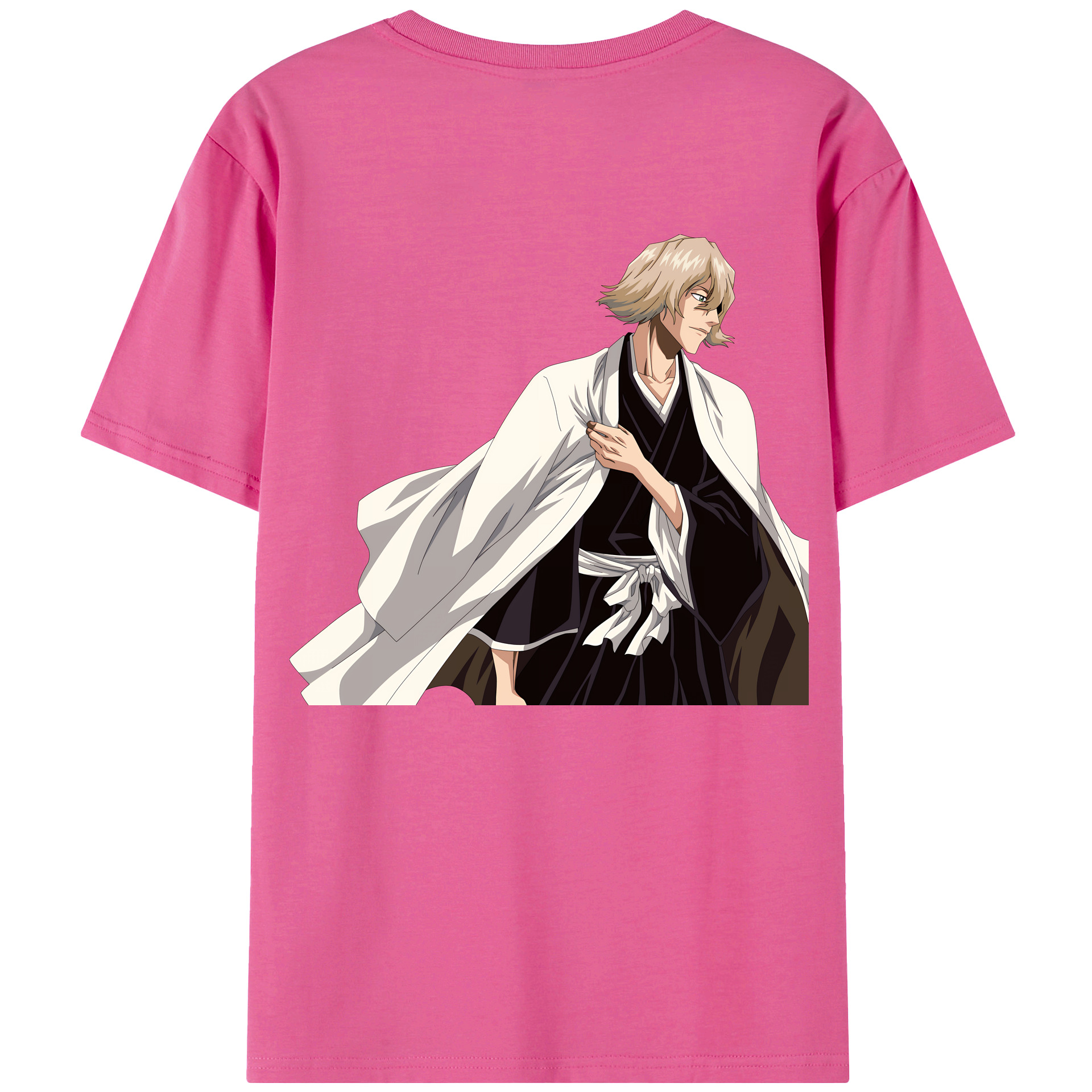 （画像用） "ブリーチ 浦原 喜助（うらはら きすけ） BLEACH Urahara Kisuke " レディース半袖Tシャツ(バックプリント)