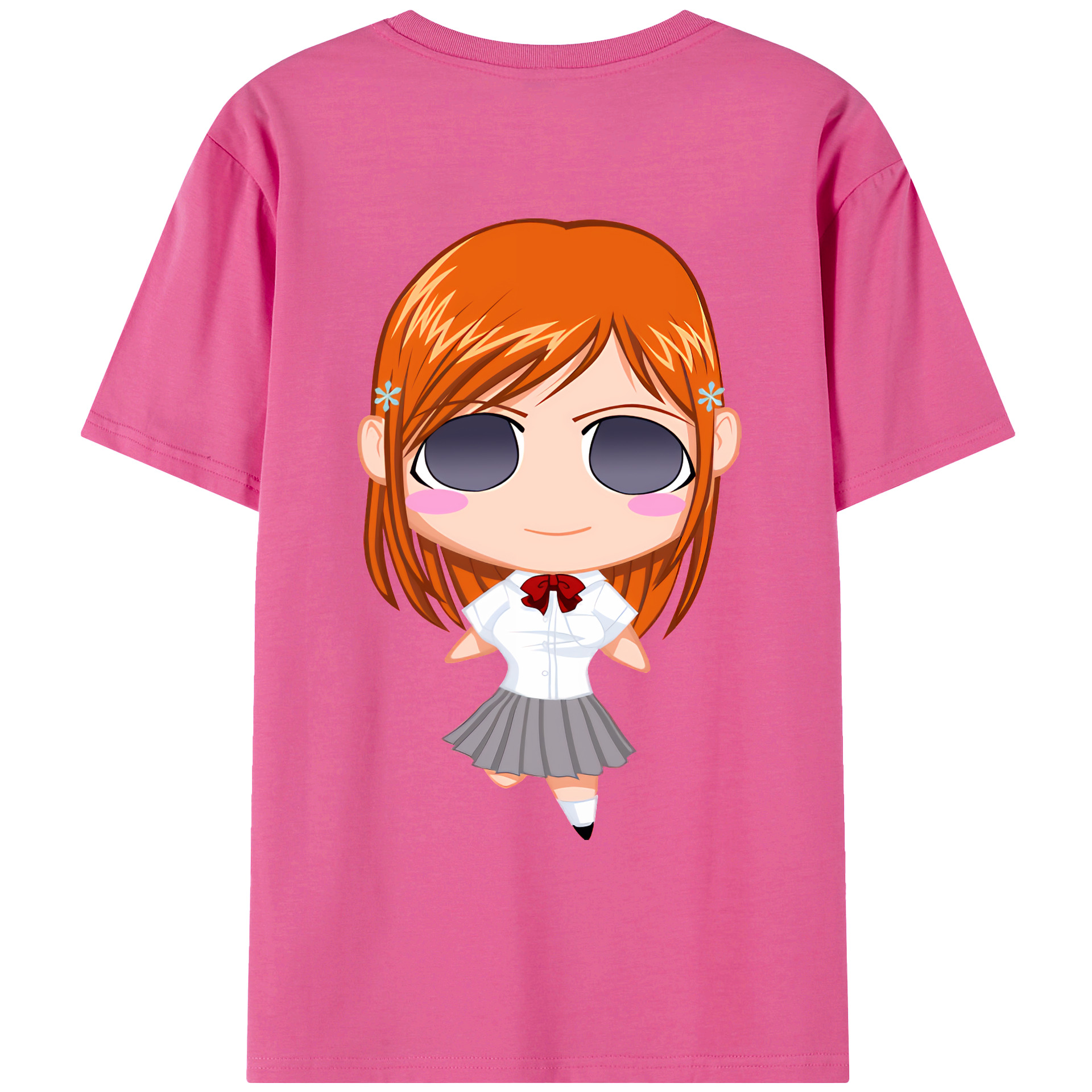（画像用） ブリーチ 井上織姫（いのうえおりひめ） BLEACH Inoue Orihime レディース半袖Tシャツ(バックプリント)