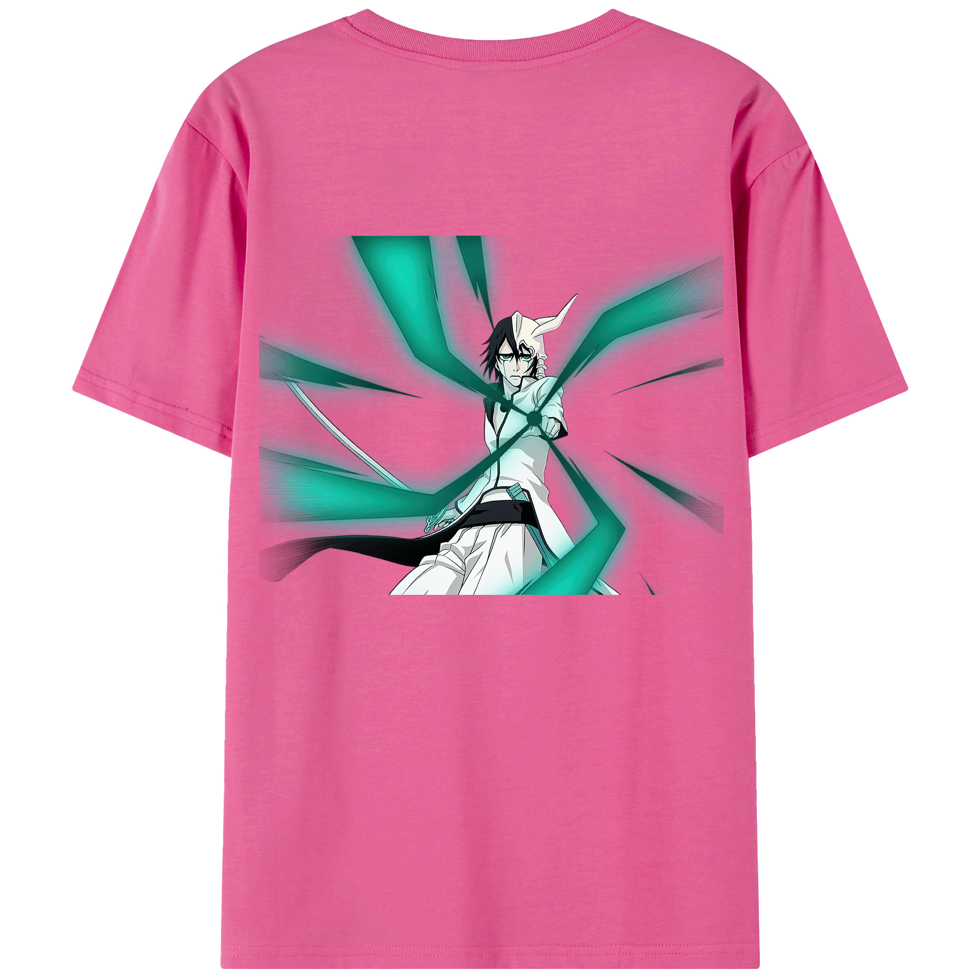 （画像用） ブリーチ ウルキオラ·シファー BLEACH Ulquiorra cifer レディース半袖Tシャツ(バックプリント)