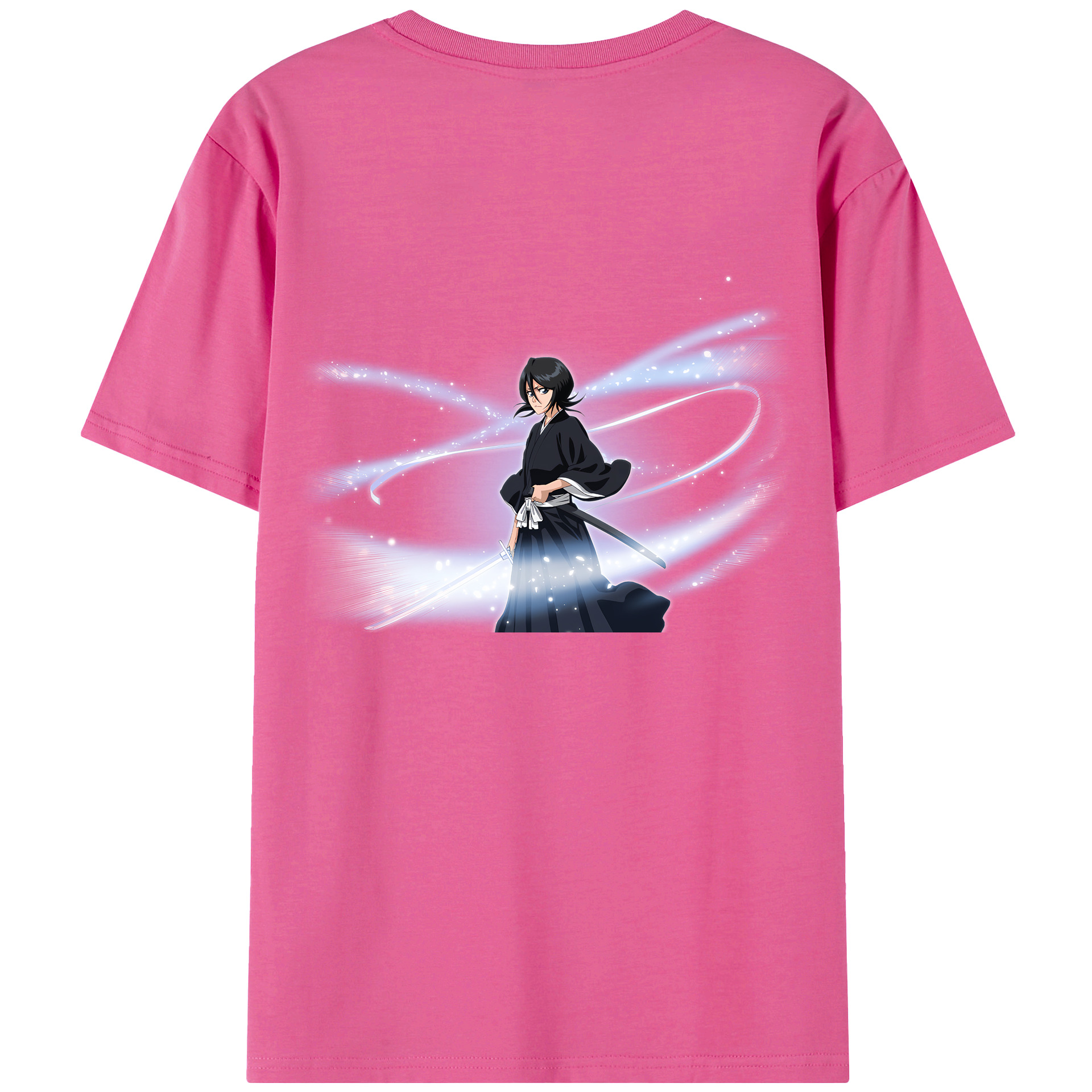 （画像用） ブリーチ 朽木ルキア BLEACH Kuchiki Rukia レディース半袖Tシャツ(バックプリント)