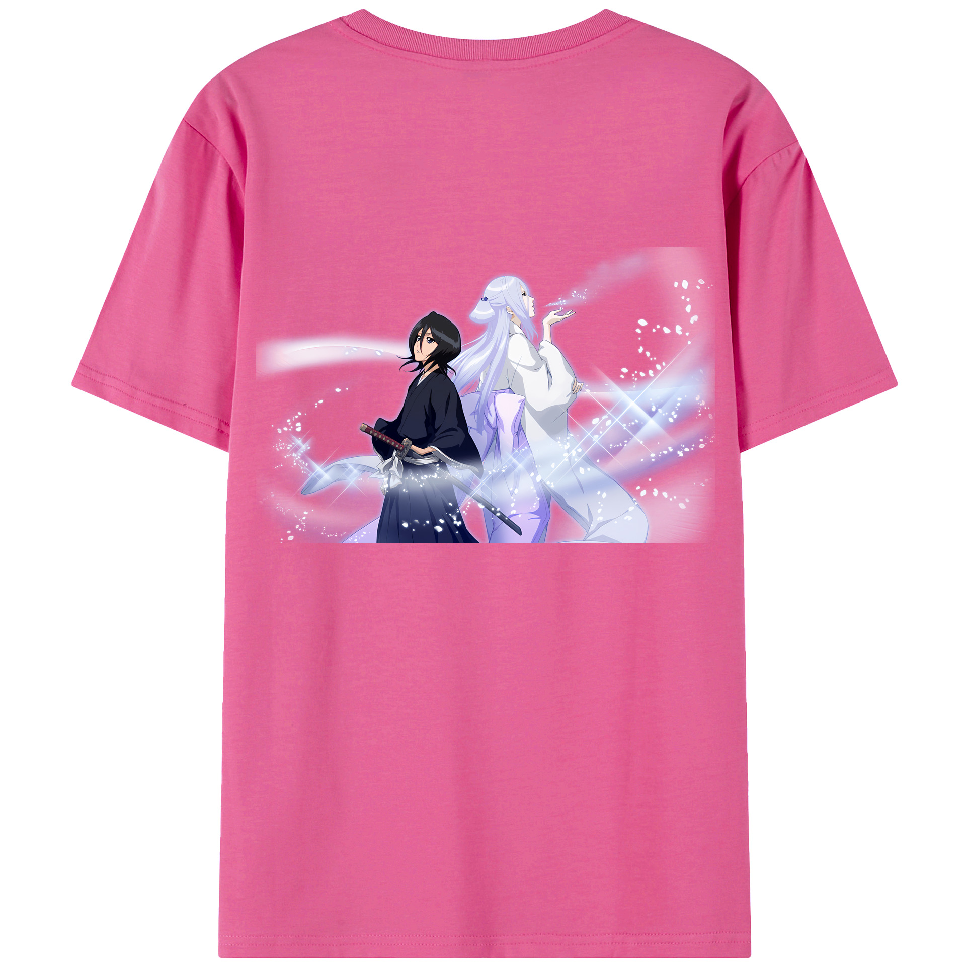 （画像用） ブリーチ 朽木ルキア BLEACH Kuchiki Rukia レディース半袖Tシャツ(バックプリント)