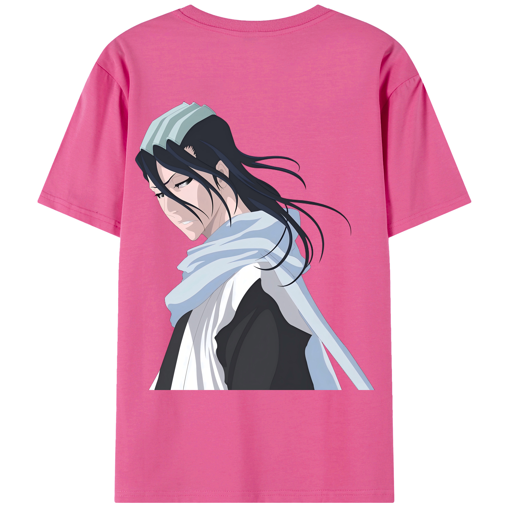 （画像用） ブリーチ くちき びゃくや BLEACH Kuchiki Byakuya レディース半袖Tシャツ(バックプリント)