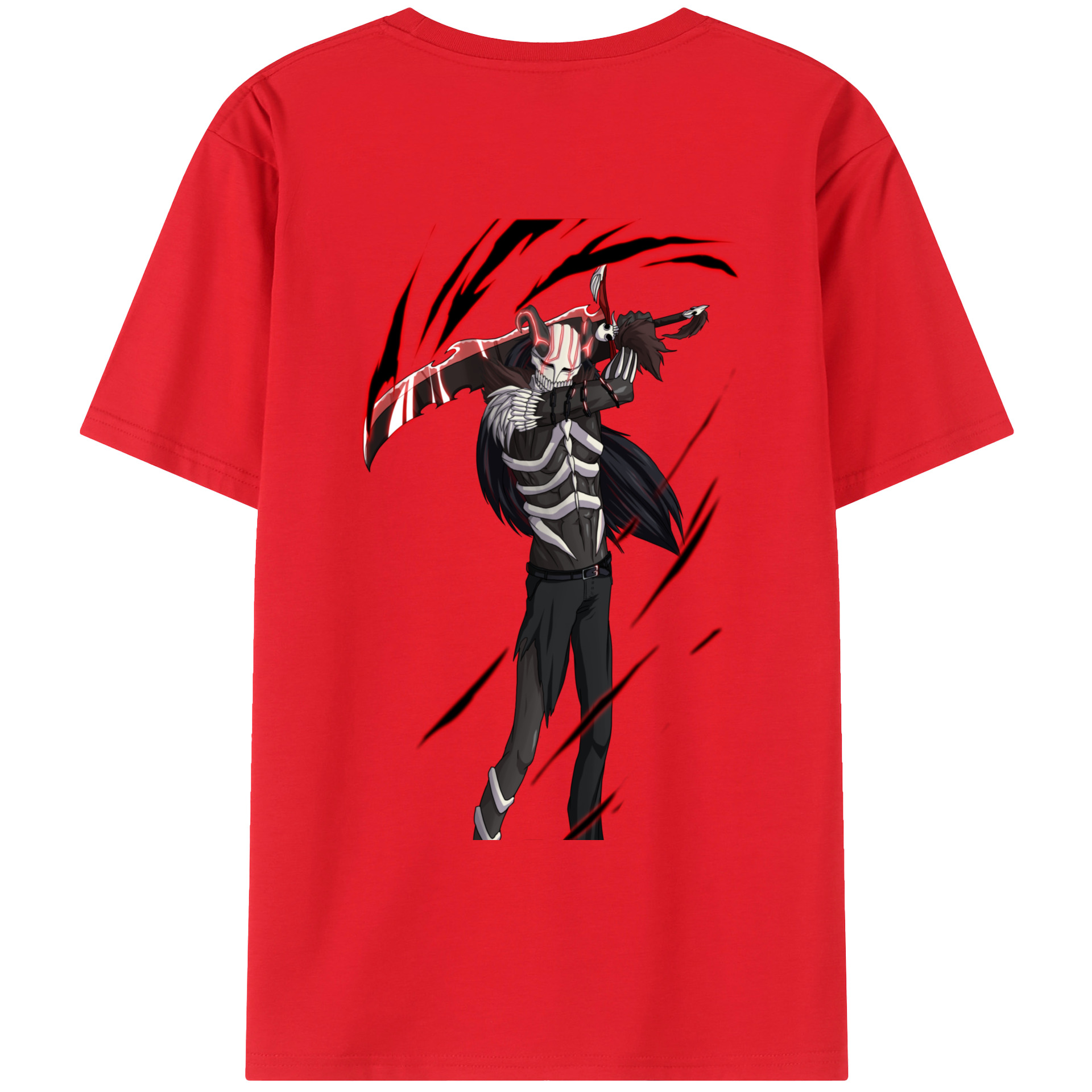 （画像用） ブリーチ 黒崎一護（くろさき いちご）BLEACH Kurosaki Ichigo レディース半袖Tシャツ(バックプリント)