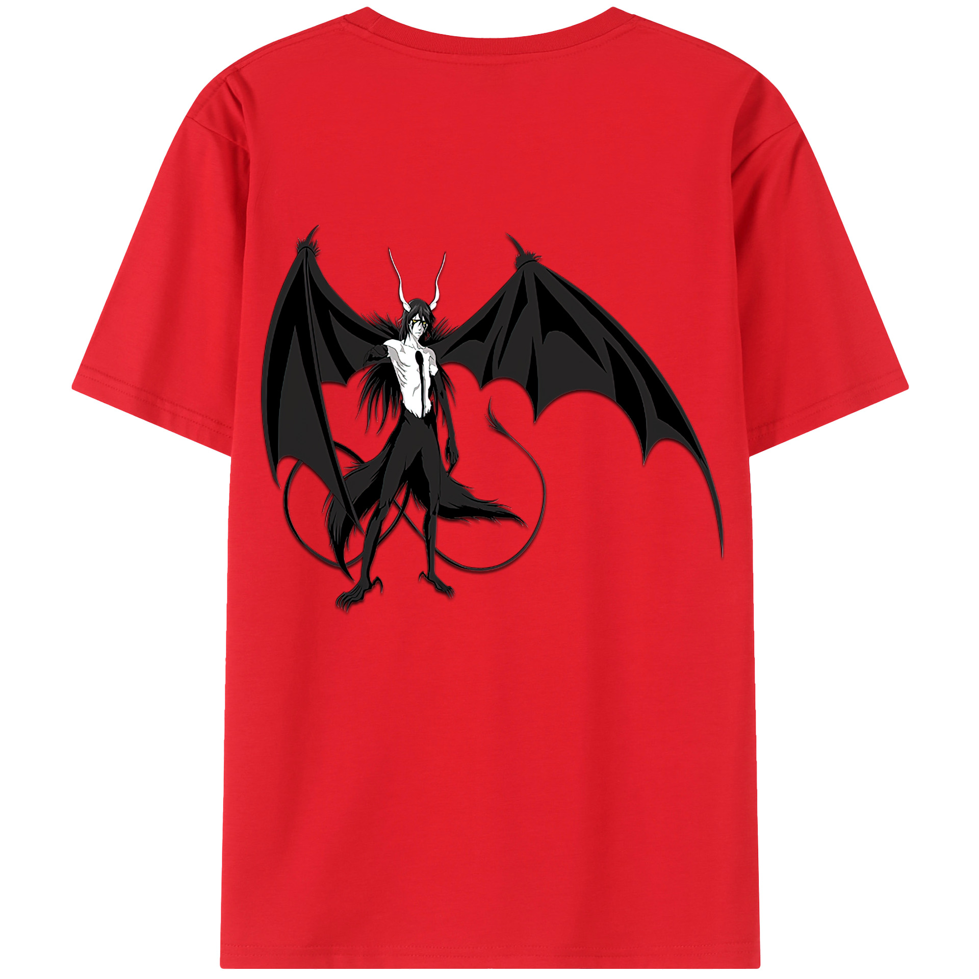 （画像用） ブリーチ ウルキオラ·シファー BLEACH Ulquiorra cifer レディース半袖Tシャツ(バックプリント)