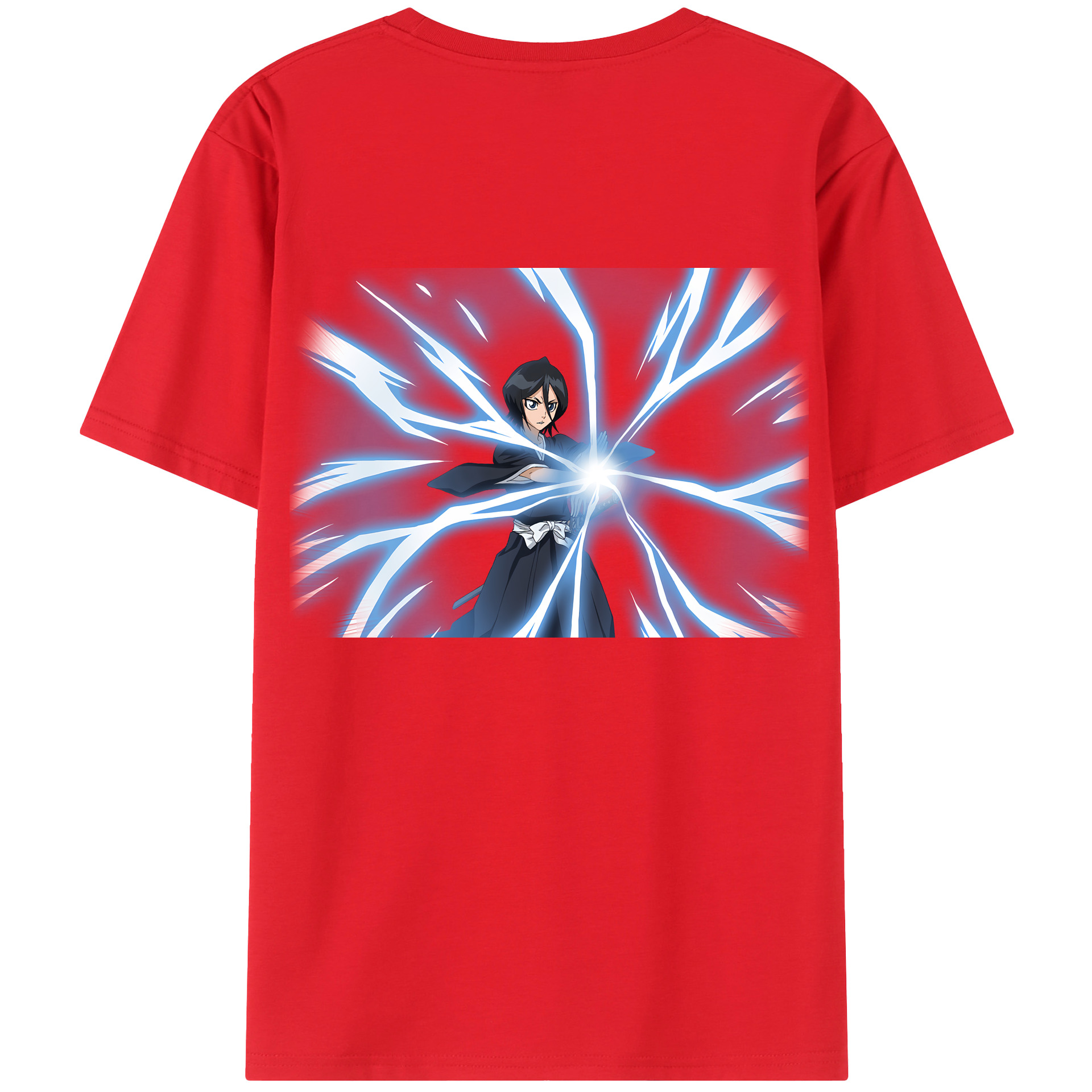 （画像用） ブリーチ 朽木ルキア BLEACH Kuchiki Rukia レディース半袖Tシャツ(バックプリント)