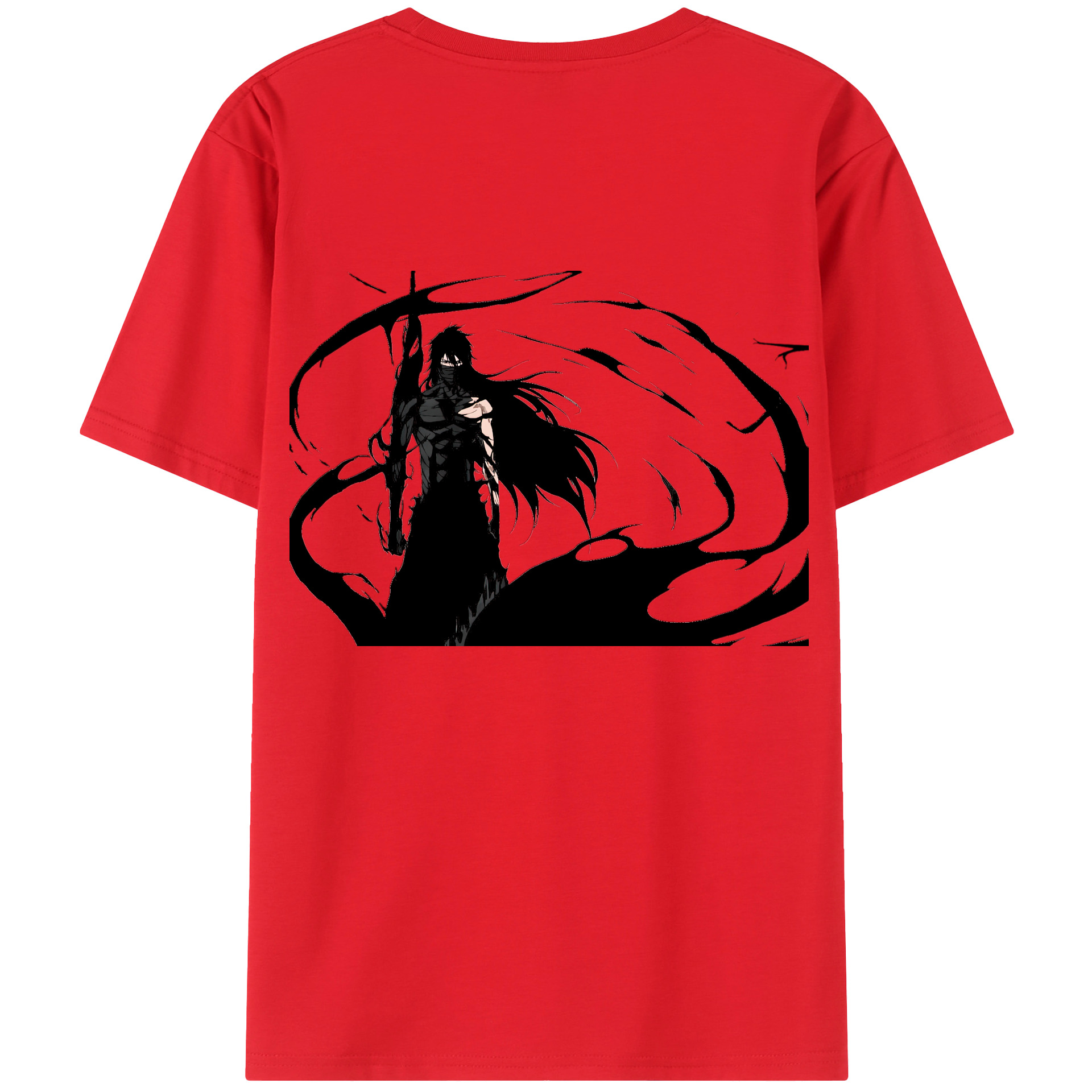 （画像用） ブリーチ 黒崎一護（くろさき いちご）BLEACH Kurosaki Ichigo レディース半袖Tシャツ(バックプリント)