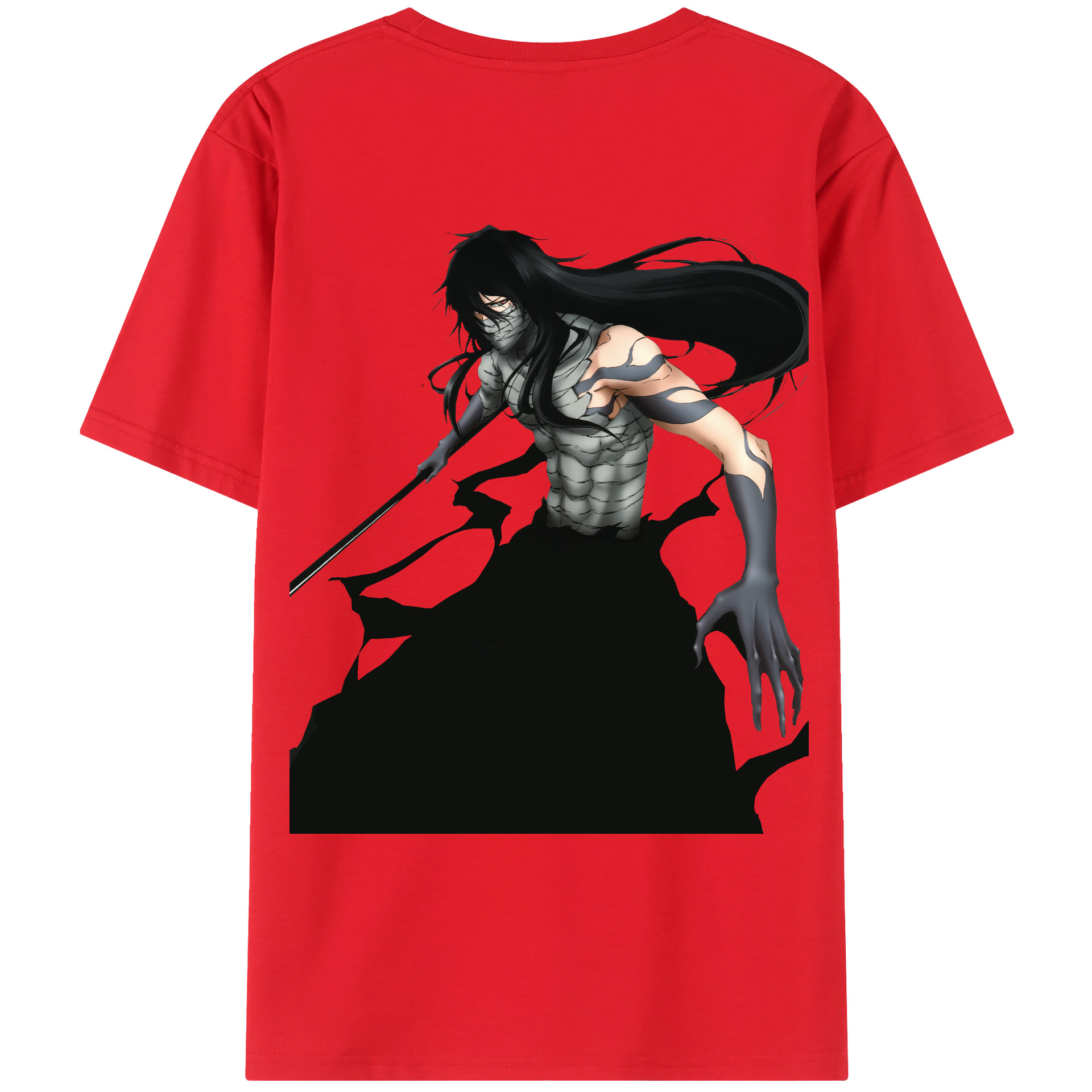 （画像用） ブリーチ 黒崎一護（くろさき いちご）BLEACH Kurosaki Ichigo レディース半袖Tシャツ(バックプリント)