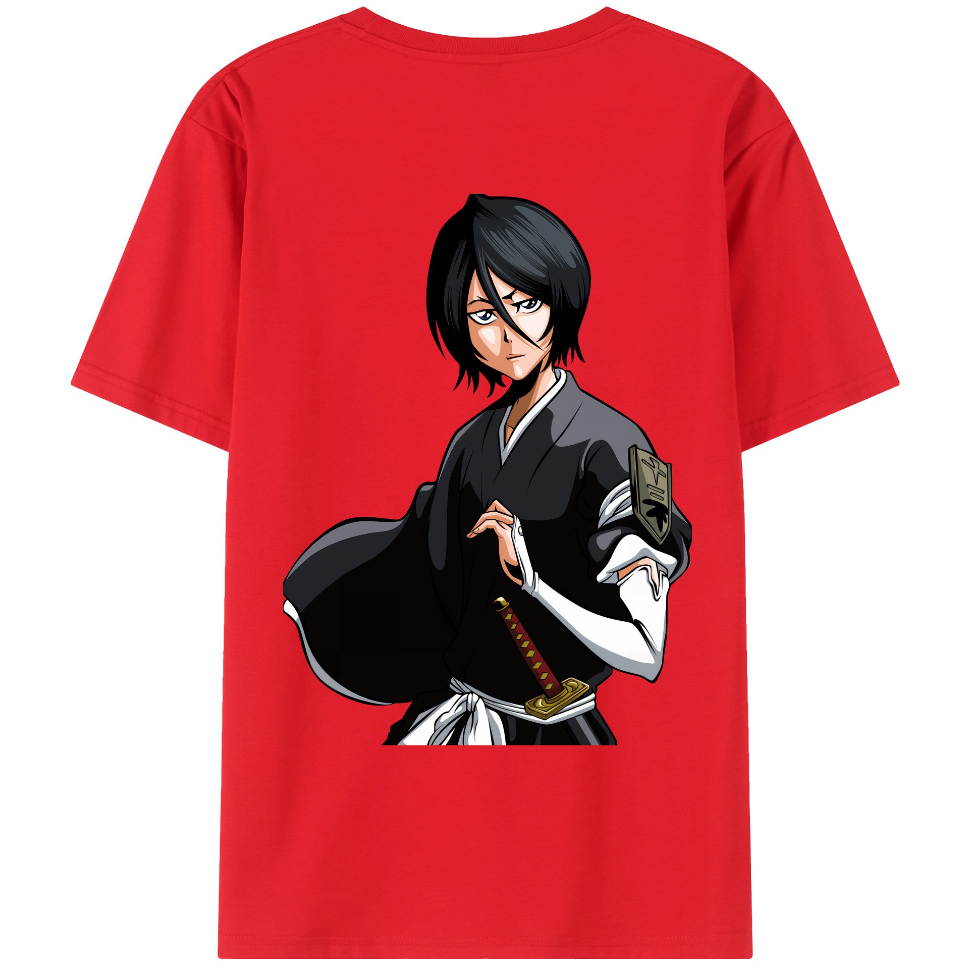 （画像用） ブリーチ 朽木ルキア BLEACH Kuchiki Rukia レディース半袖Tシャツ(バックプリント)