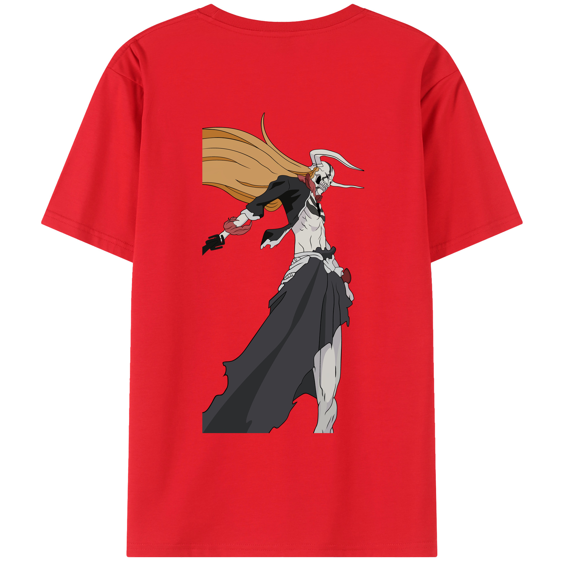 （画像用） ブリーチ 黒崎一護（くろさき いちご）BLEACH Kurosaki Ichigo レディース半袖Tシャツ(バックプリント)