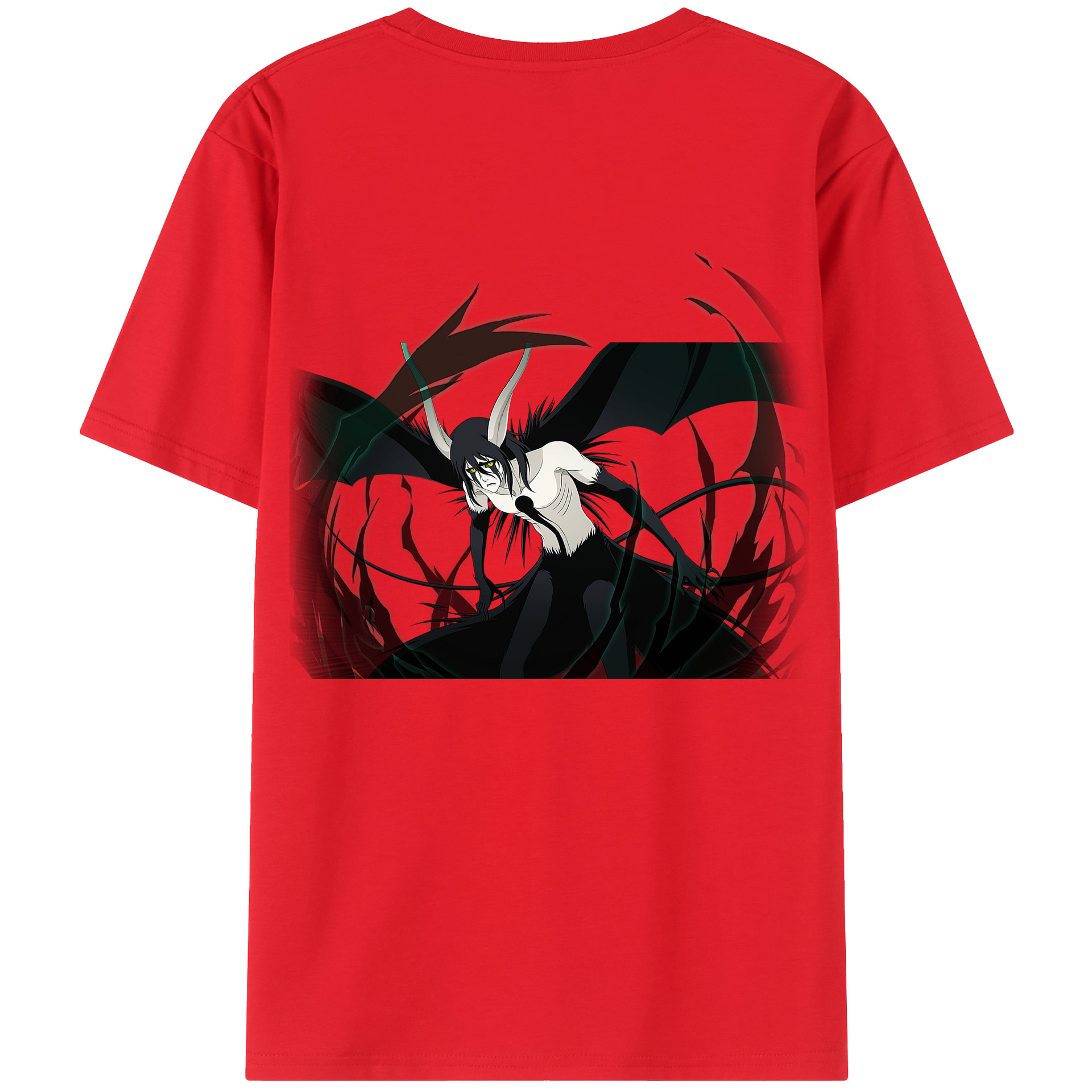 （画像用） ブリーチ ウルキオラ·シファー BLEACH Ulquiorra cifer レディース半袖Tシャツ(バックプリント)