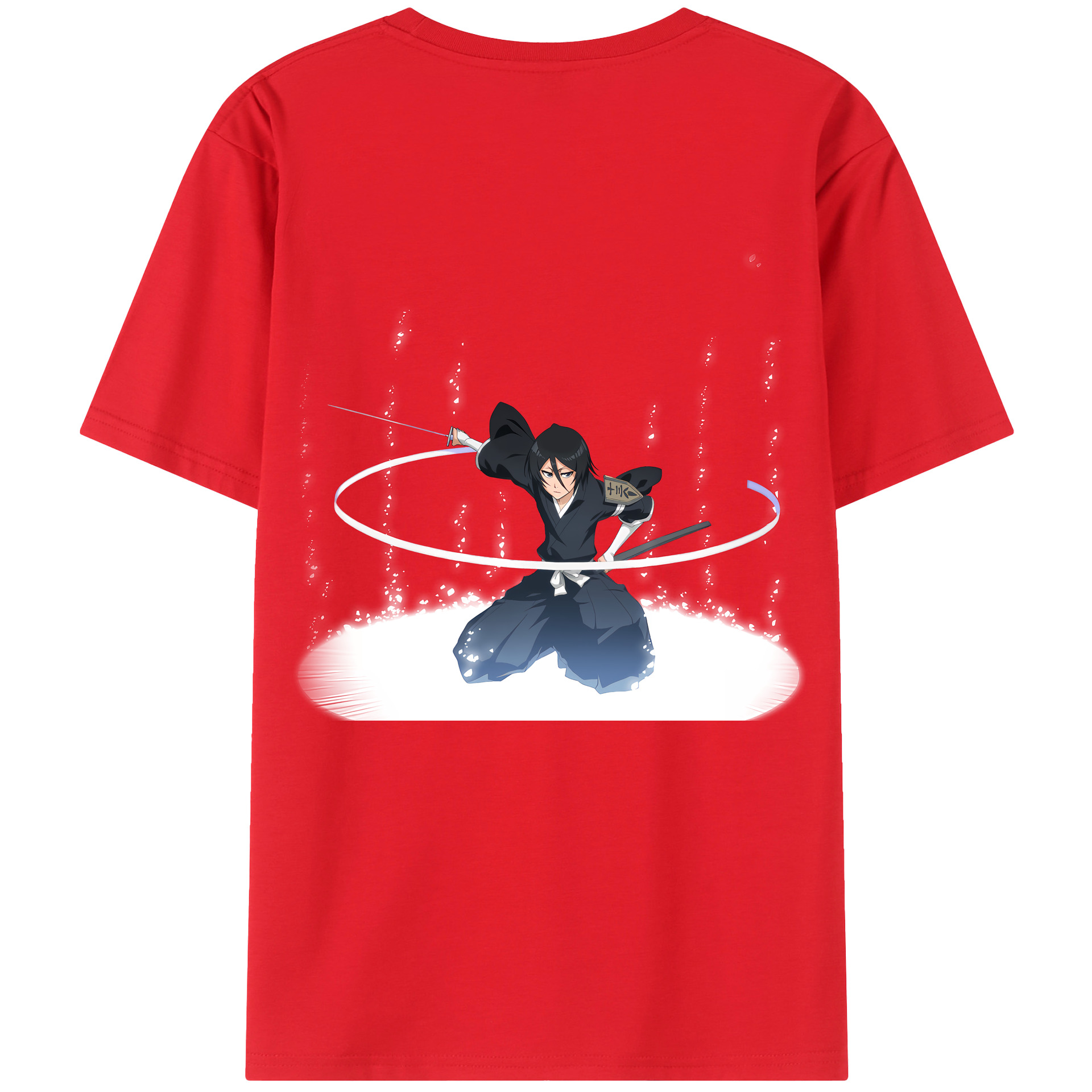 （画像用） ブリーチ 朽木ルキア BLEACH Kuchiki Rukia レディース半袖Tシャツ(バックプリント)