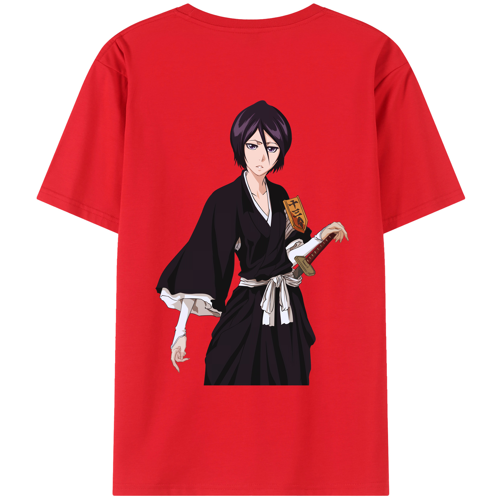 （画像用） ブリーチ 朽木ルキア BLEACH Kuchiki Rukia レディース半袖Tシャツ(バックプリント)