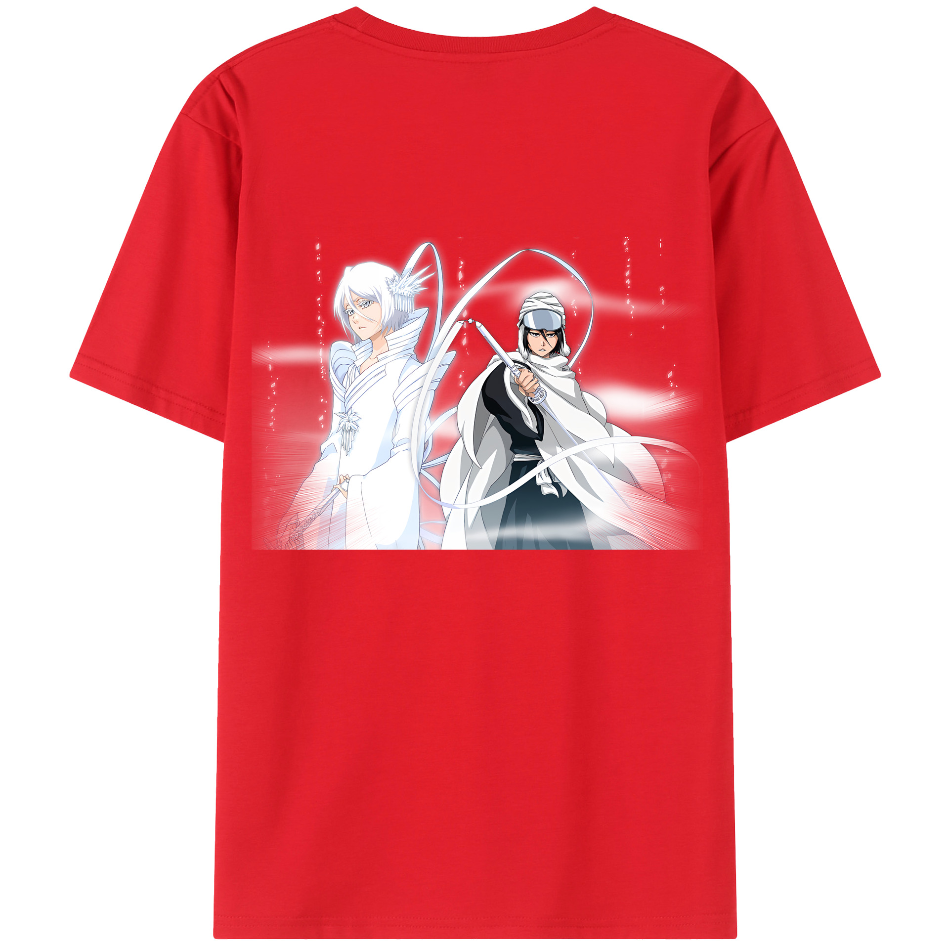 （画像用） ブリーチ 朽木ルキア BLEACH Kuchiki Rukia レディース半袖Tシャツ(バックプリント)