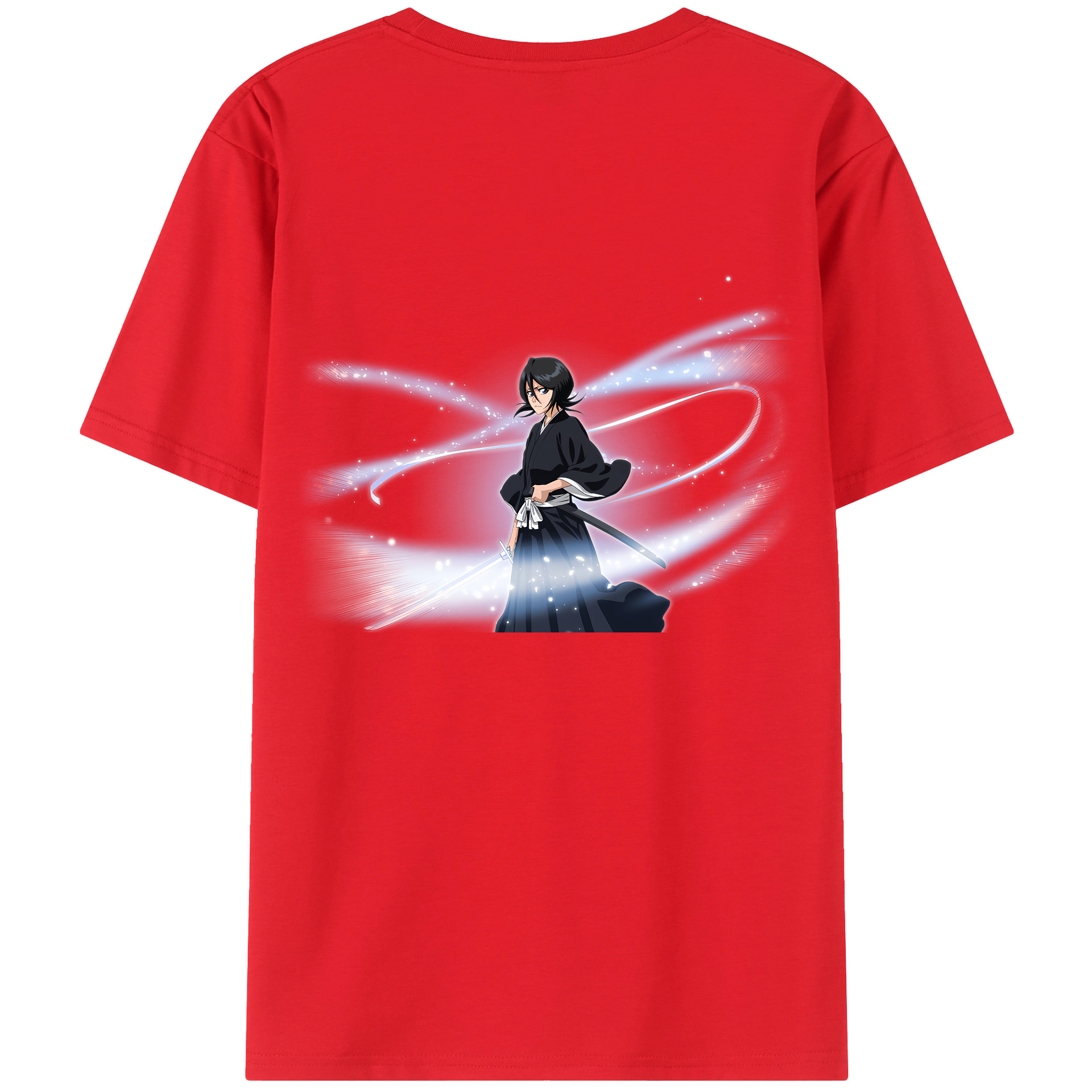 （画像用） ブリーチ 朽木ルキア BLEACH Kuchiki Rukia レディース半袖Tシャツ(バックプリント)