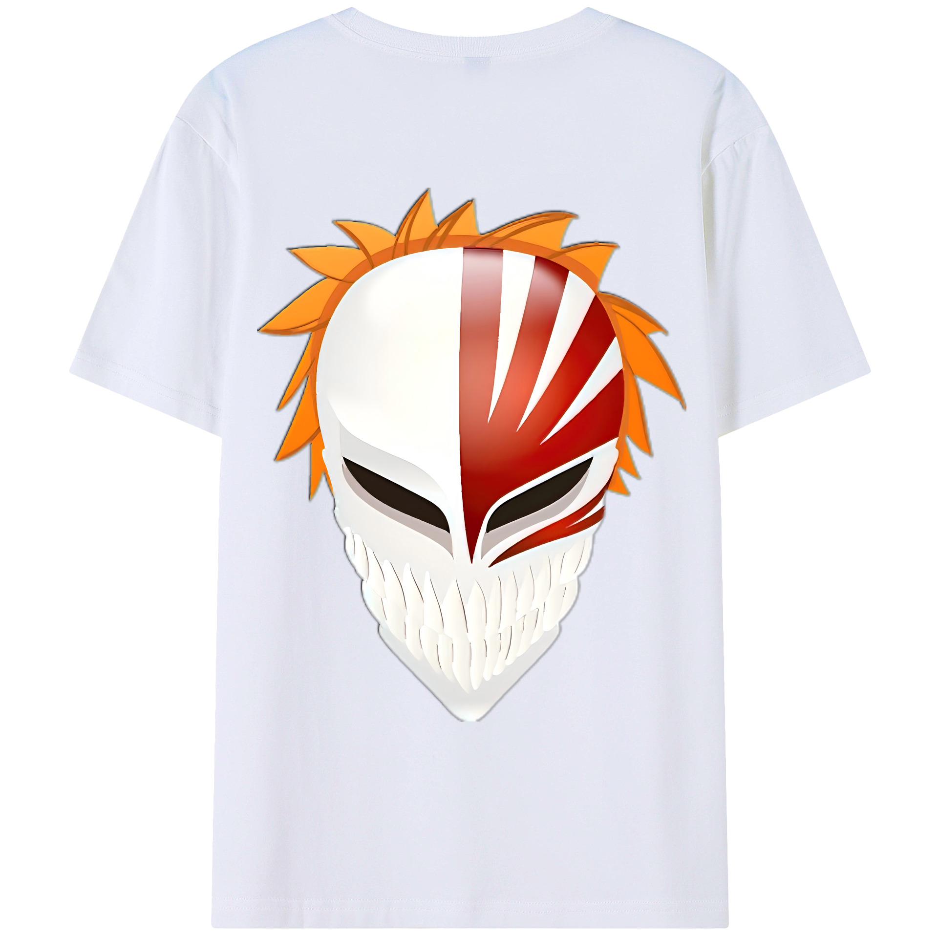 （画像用） ブリーチ 黒崎一護（くろさき いちご）BLEACH Kurosaki Ichigo レディース半袖Tシャツ(バックプリント)