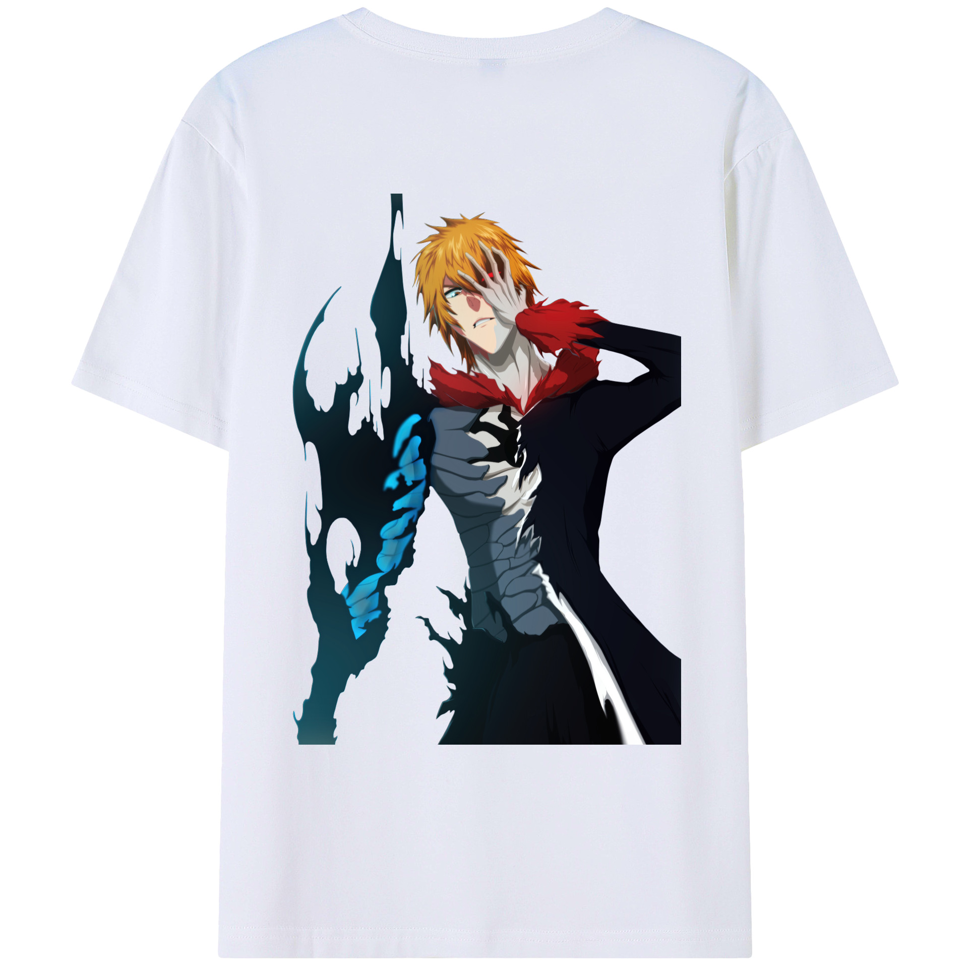 （画像用） ブリーチ 黒崎一護（くろさき いちご）BLEACH Kurosaki Ichigo レディース半袖Tシャツ(バックプリント)
