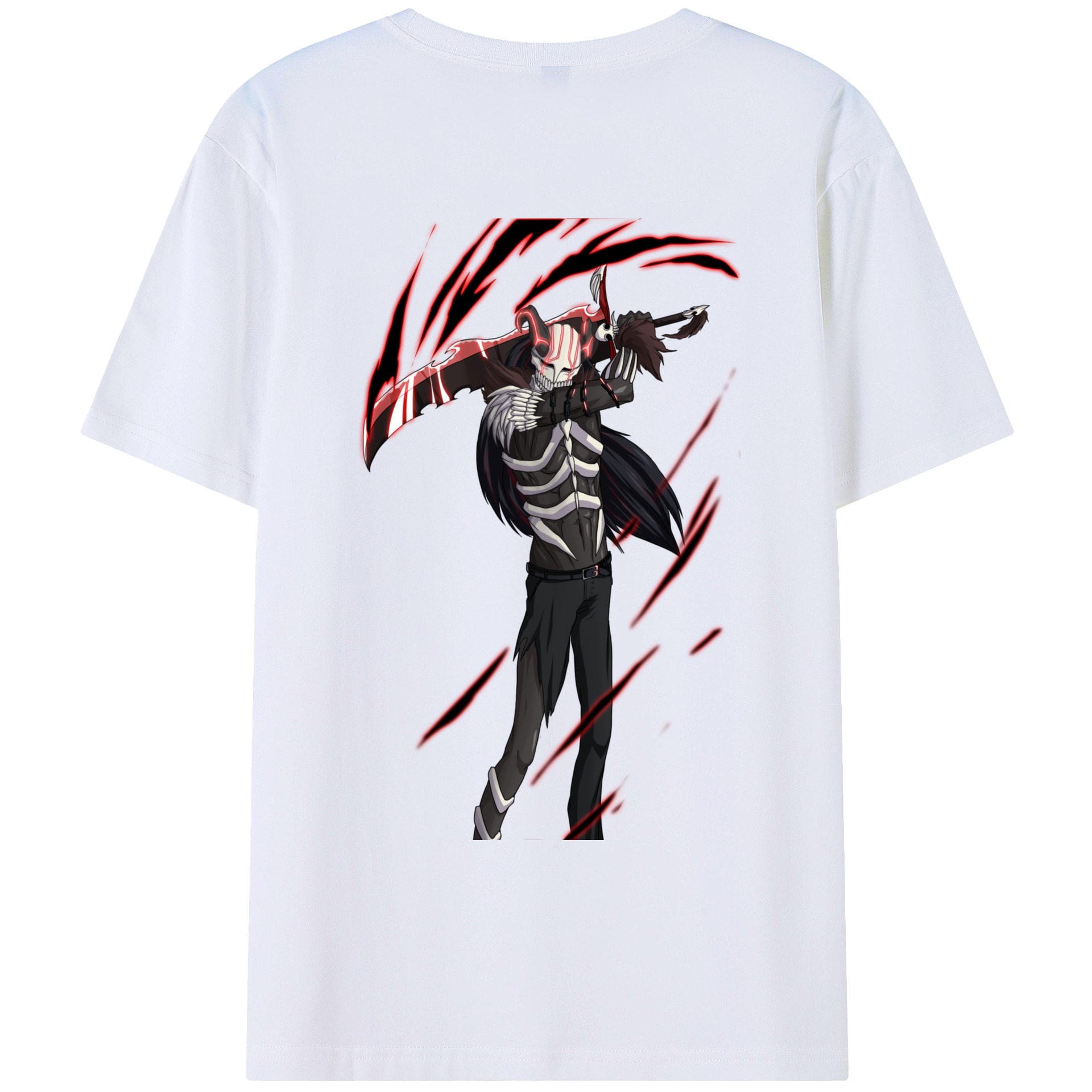 （画像用） ブリーチ 黒崎一護（くろさき いちご）BLEACH Kurosaki Ichigo レディース半袖Tシャツ(バックプリント)