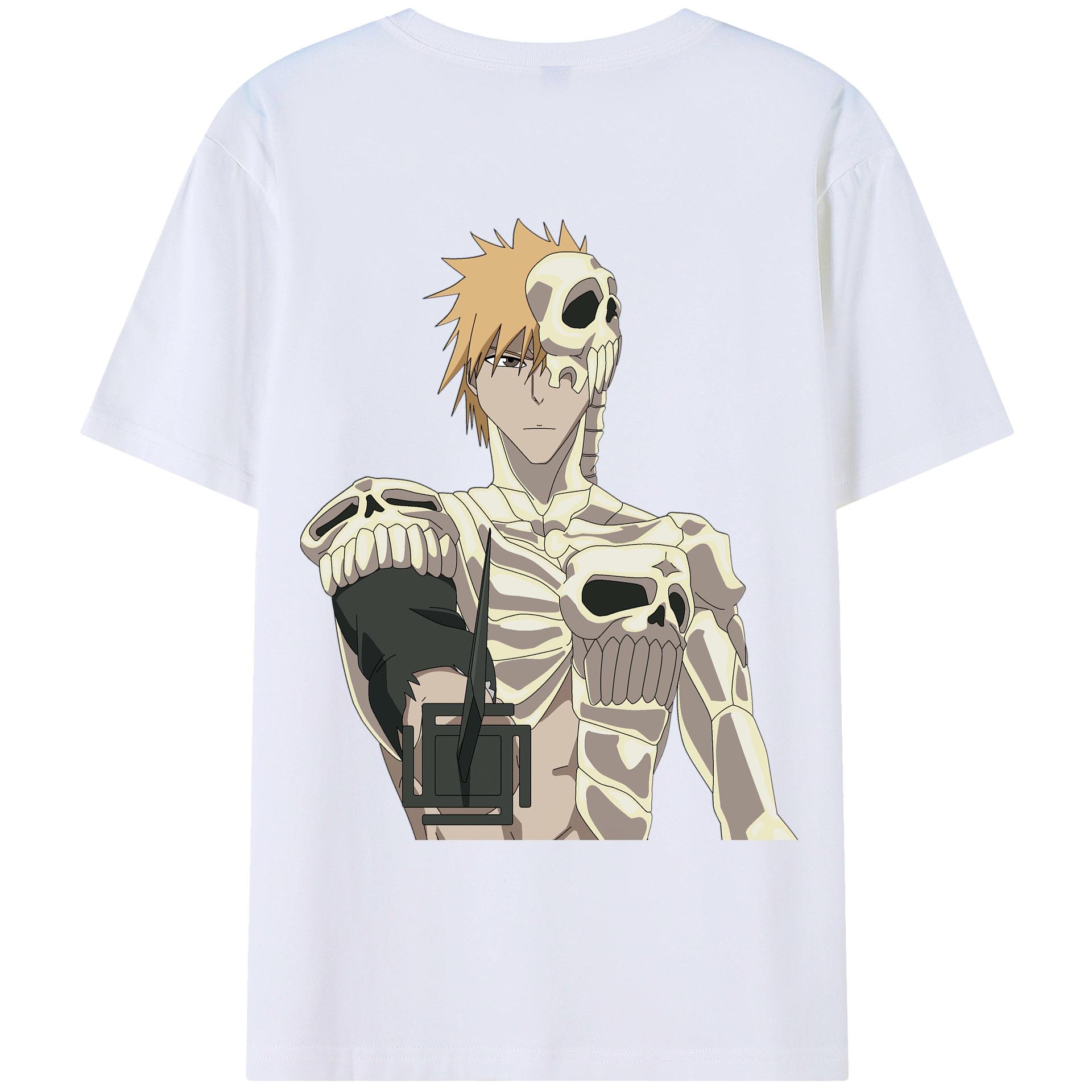 （画像用） ブリーチ 黒崎一護（くろさき いちご）BLEACH Kurosaki Ichigo レディース半袖Tシャツ(バックプリント)