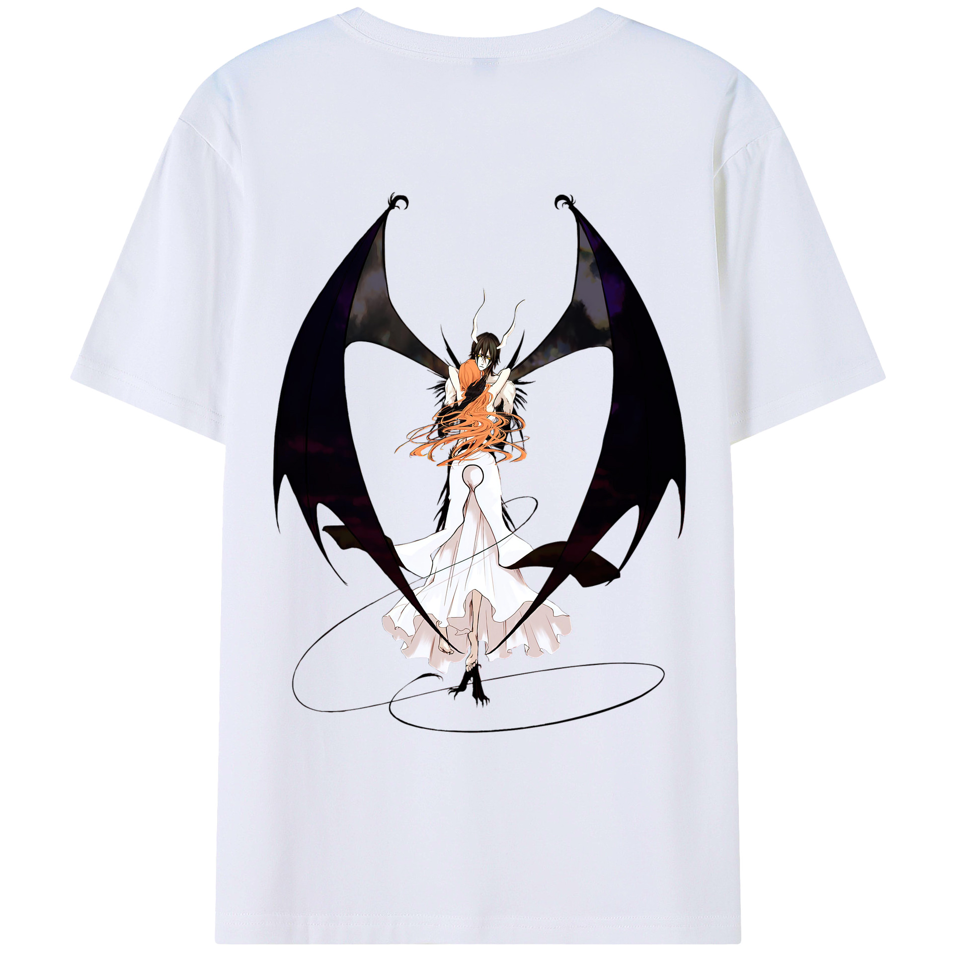 （画像用） ブリーチ ウルキオラ·シファー BLEACH Ulquiorra cifer レディース半袖Tシャツ(バックプリント)