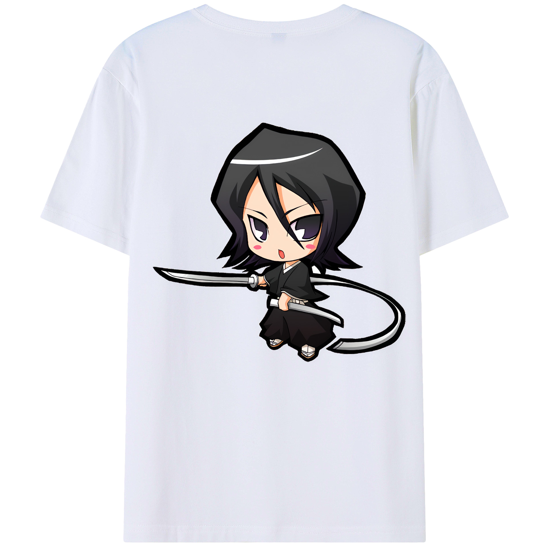 （画像用） ブリーチ 朽木ルキア BLEACH Kuchiki Rukia レディース半袖Tシャツ(バックプリント)