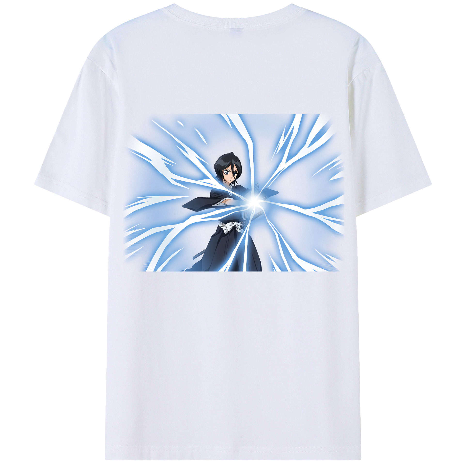 （画像用） ブリーチ 朽木ルキア BLEACH Kuchiki Rukia レディース半袖Tシャツ(バックプリント)