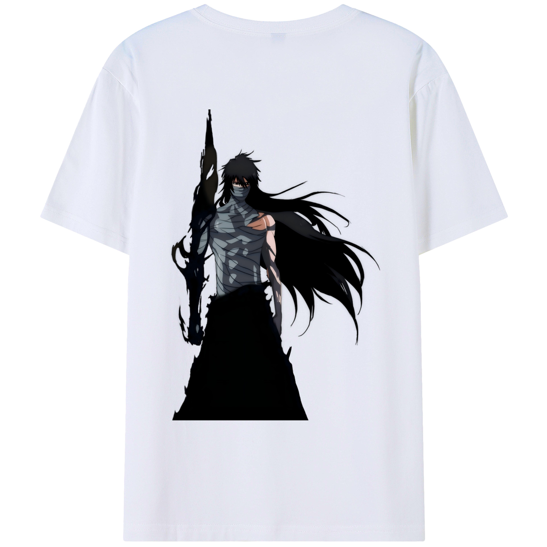 （画像用） ブリーチ 黒崎一護（くろさき いちご）BLEACH Kurosaki Ichigo レディース半袖Tシャツ(バックプリント)