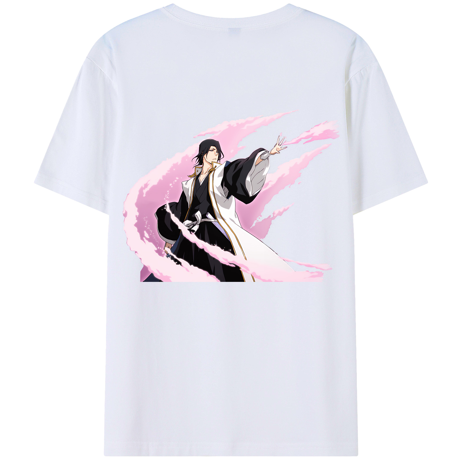 （画像用） ブリーチ くちき びゃくや BLEACH Kuchiki Byakuya レディース半袖Tシャツ(バックプリント)