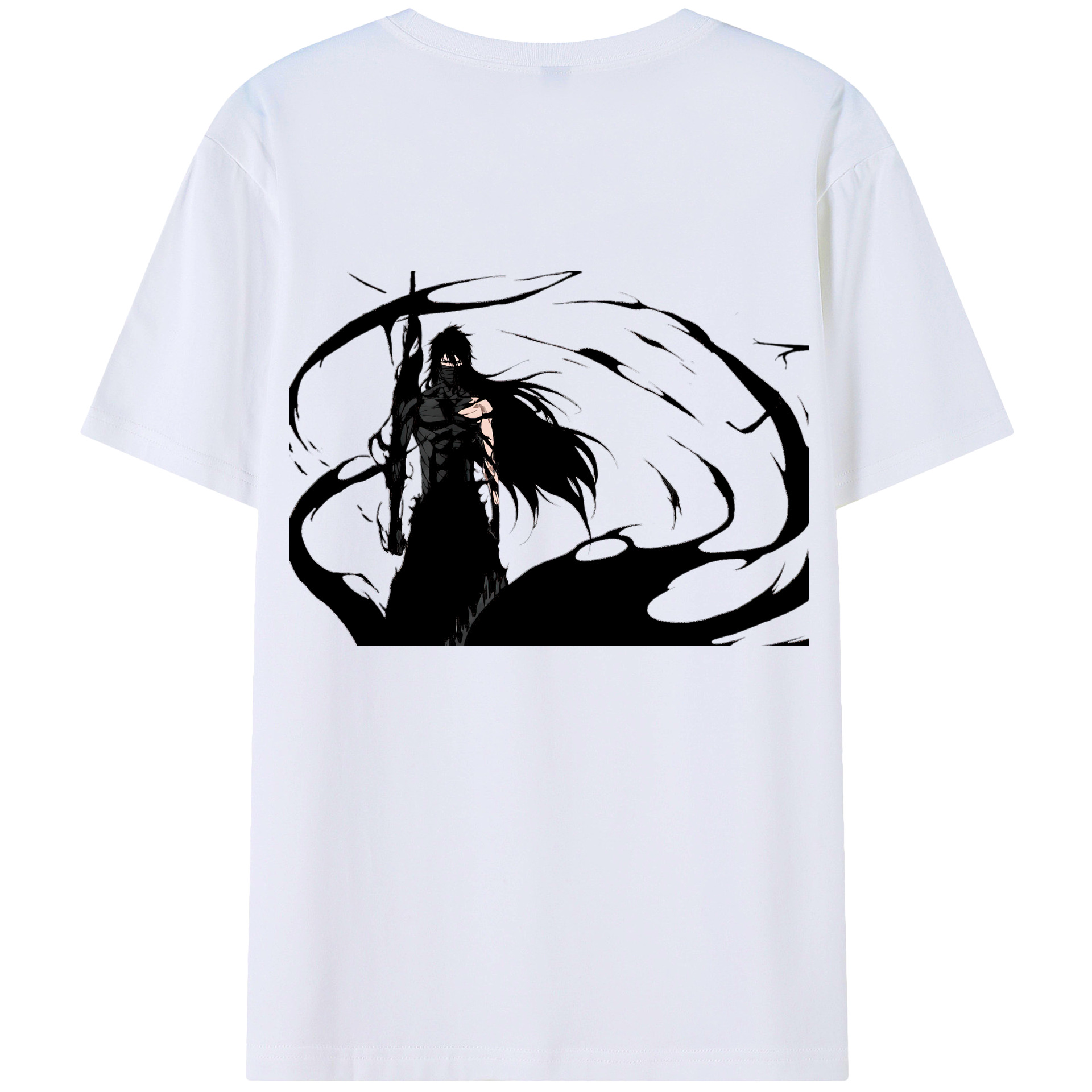（画像用） ブリーチ 黒崎一護（くろさき いちご）BLEACH Kurosaki Ichigo レディース半袖Tシャツ(バックプリント)