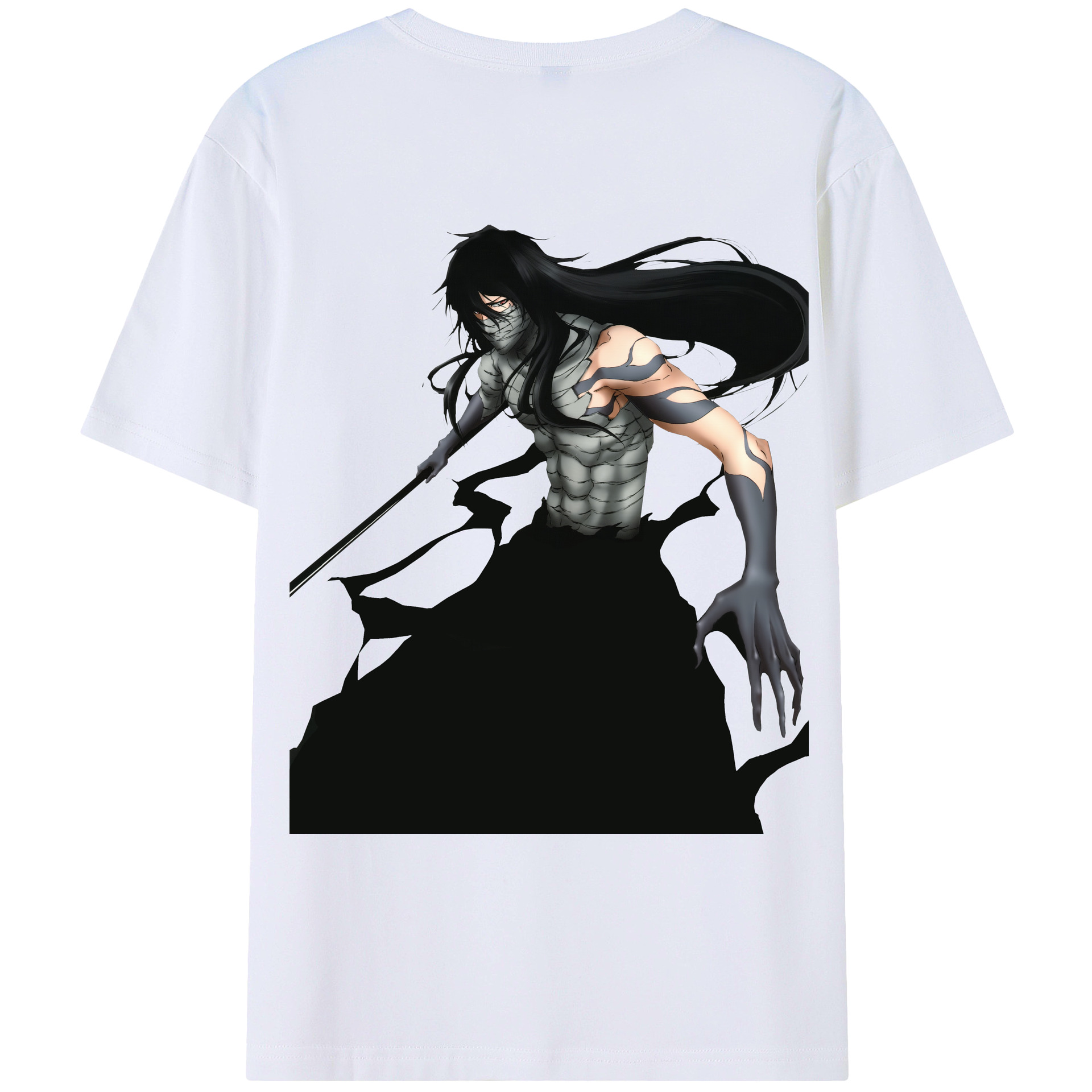 （画像用） ブリーチ 黒崎一護（くろさき いちご）BLEACH Kurosaki Ichigo レディース半袖Tシャツ(バックプリント)