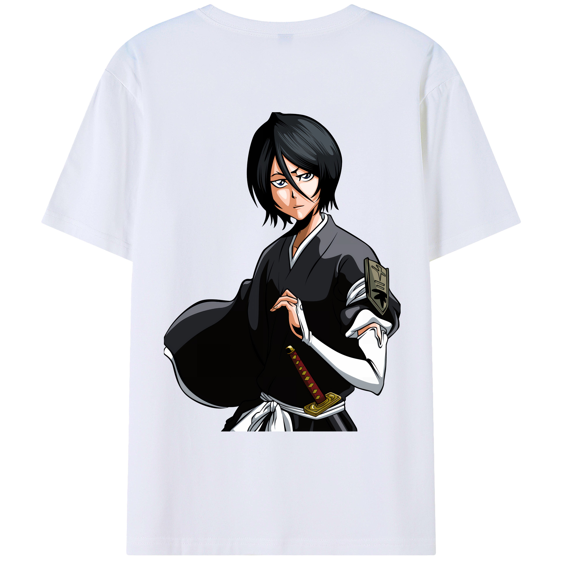 （画像用） ブリーチ 朽木ルキア BLEACH Kuchiki Rukia レディース半袖Tシャツ(バックプリント)