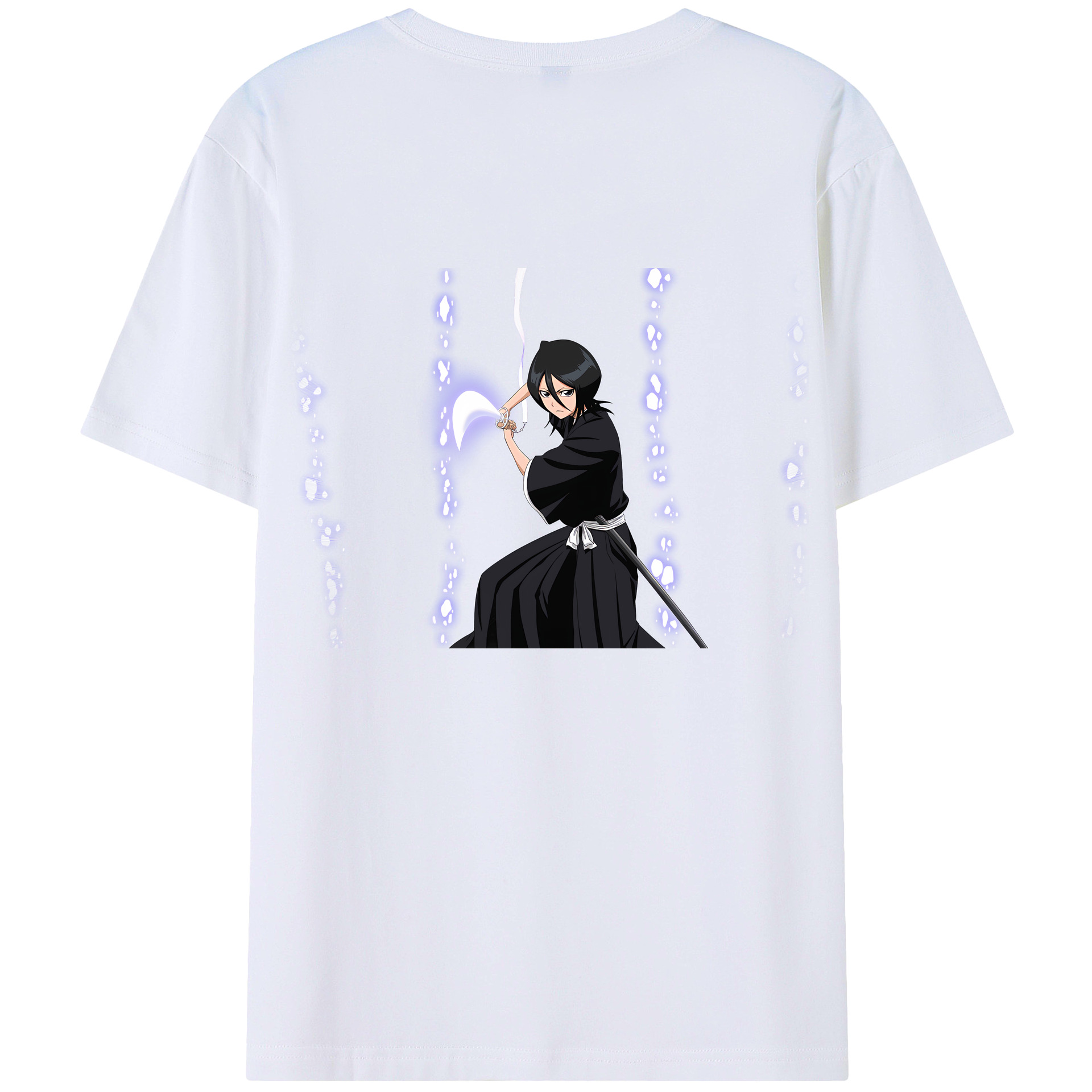 （画像用） ブリーチ 朽木ルキア BLEACH Kuchiki Rukia レディース半袖Tシャツ(バックプリント)