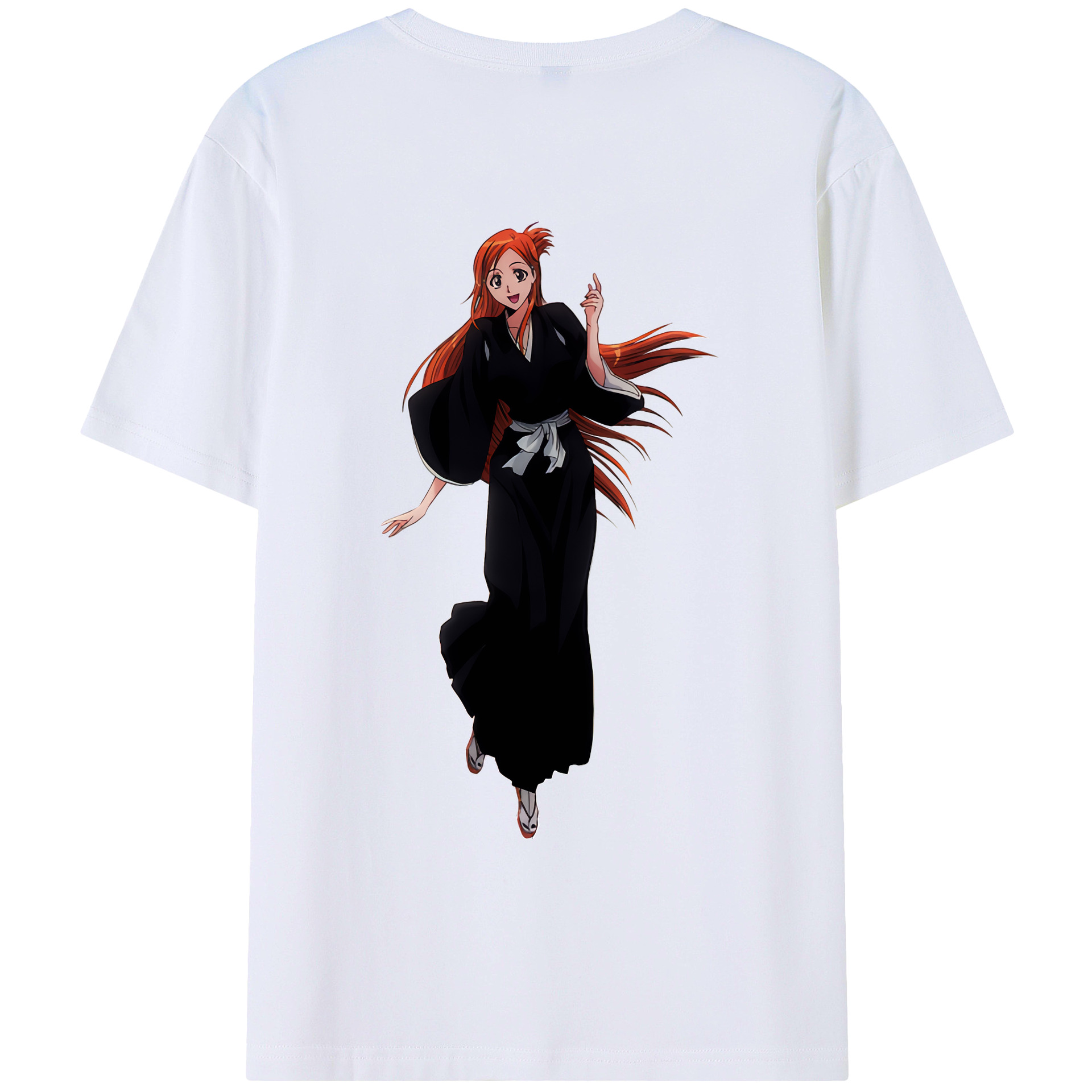 （画像用） ブリーチ 井上織姫（いのうえおりひめ） BLEACH Inoue Orihime レディース半袖Tシャツ(バックプリント)