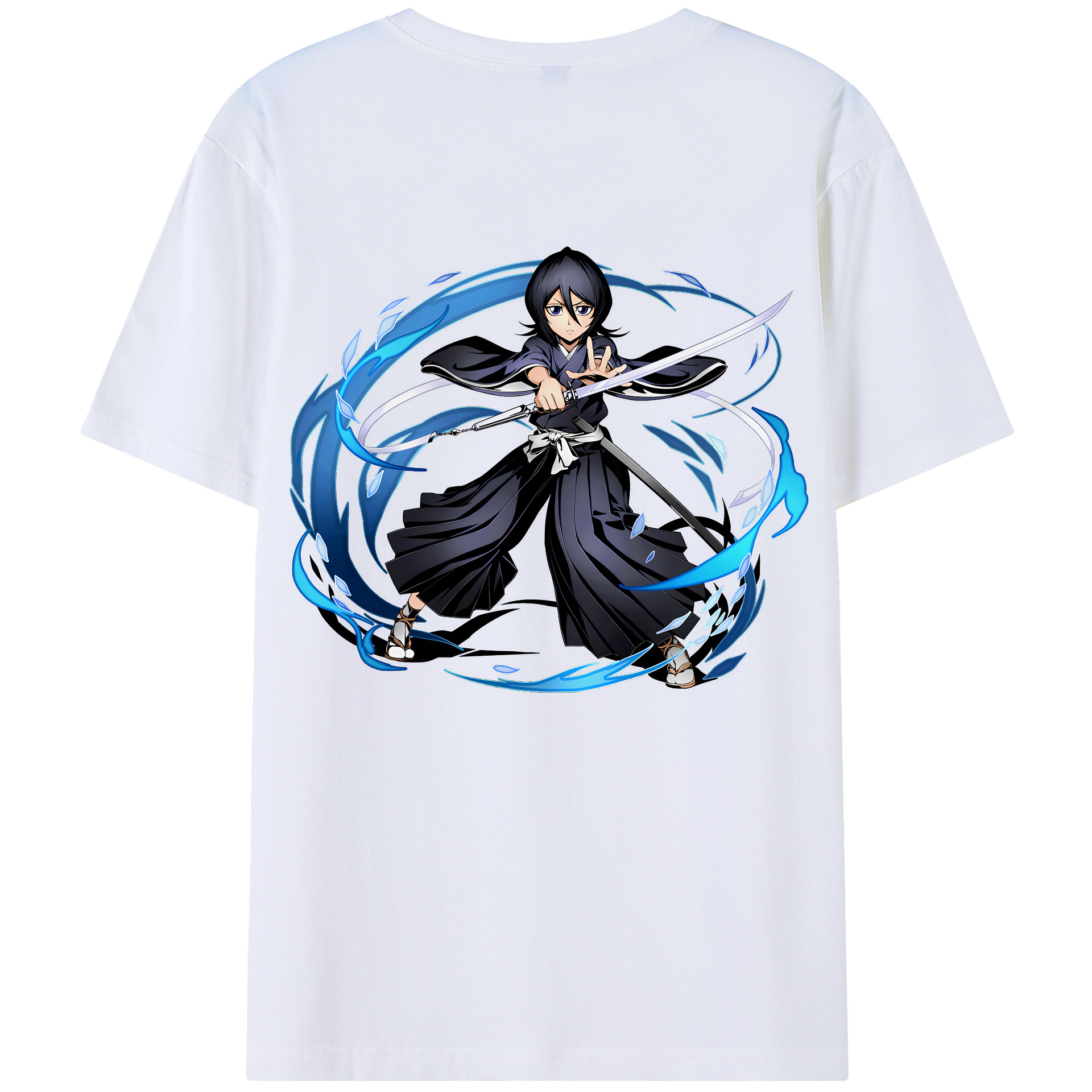 （画像用） ブリーチ 朽木ルキア BLEACH Kuchiki Rukia レディース半袖Tシャツ(バックプリント)