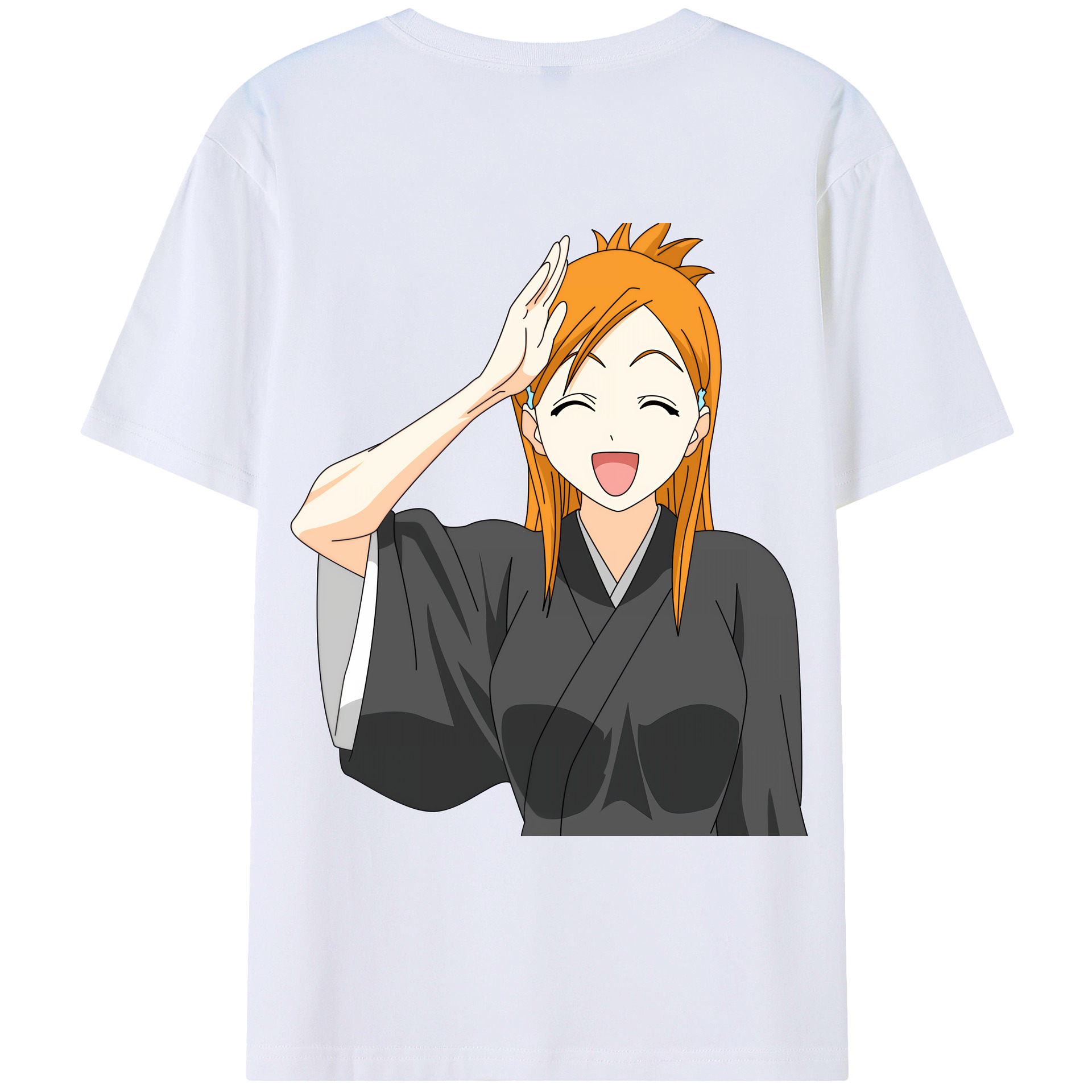 （画像用） ブリーチ 井上織姫（いのうえおりひめ） BLEACH Inoue Orihime レディース半袖Tシャツ(バックプリント)