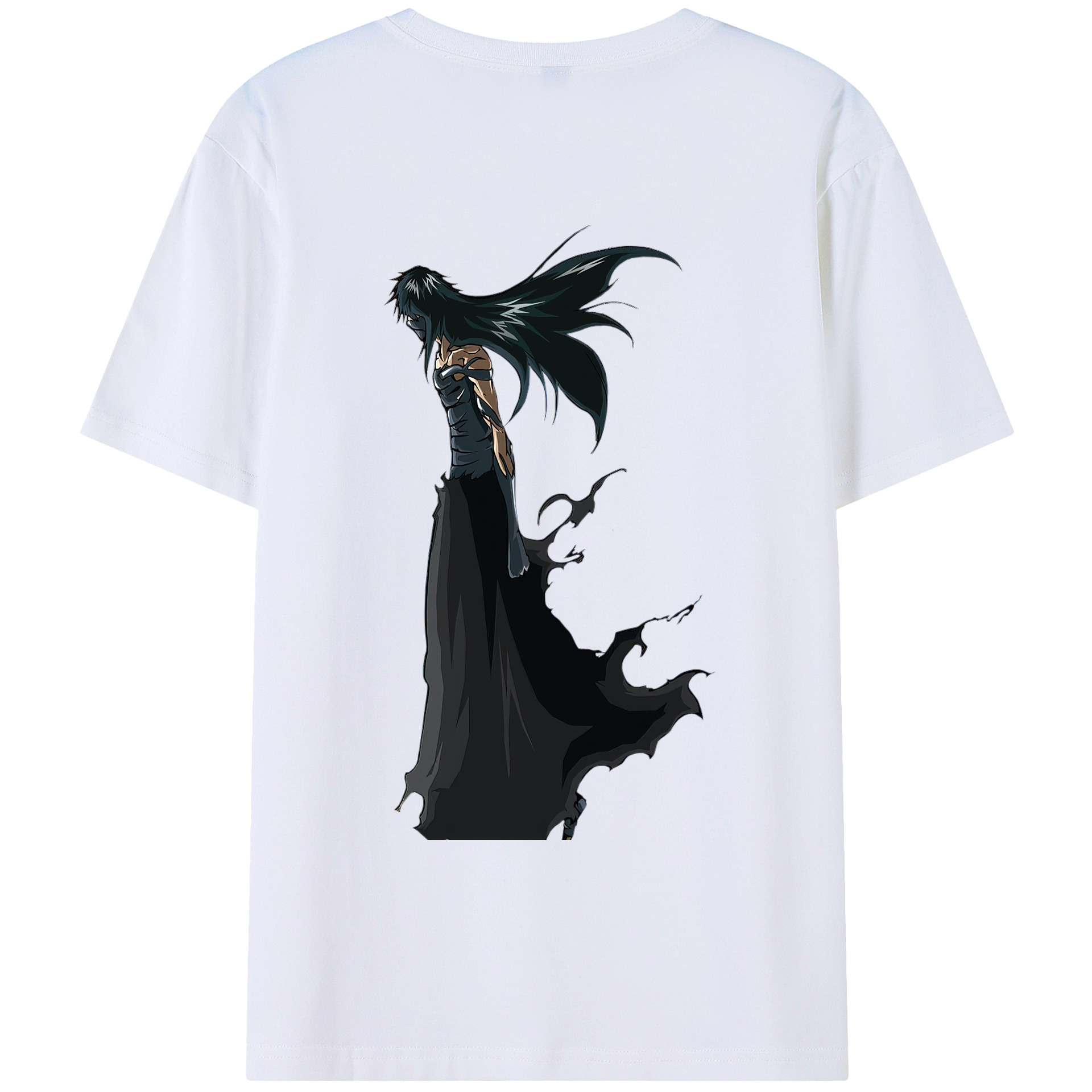 （画像用） ブリーチ 黒崎一護（くろさき いちご）BLEACH Kurosaki Ichigo レディース半袖Tシャツ(バックプリント)