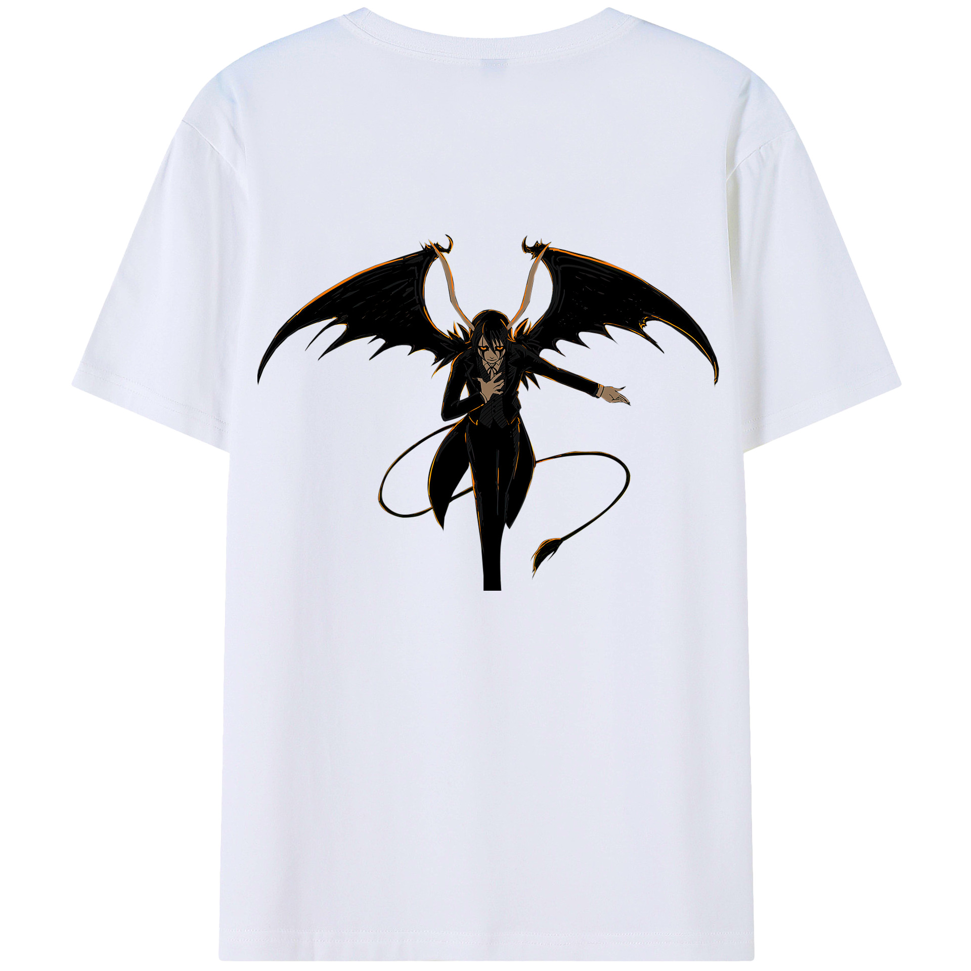 （画像用） ブリーチ ウルキオラ·シファー BLEACH Ulquiorra cifer レディース半袖Tシャツ(バックプリント)