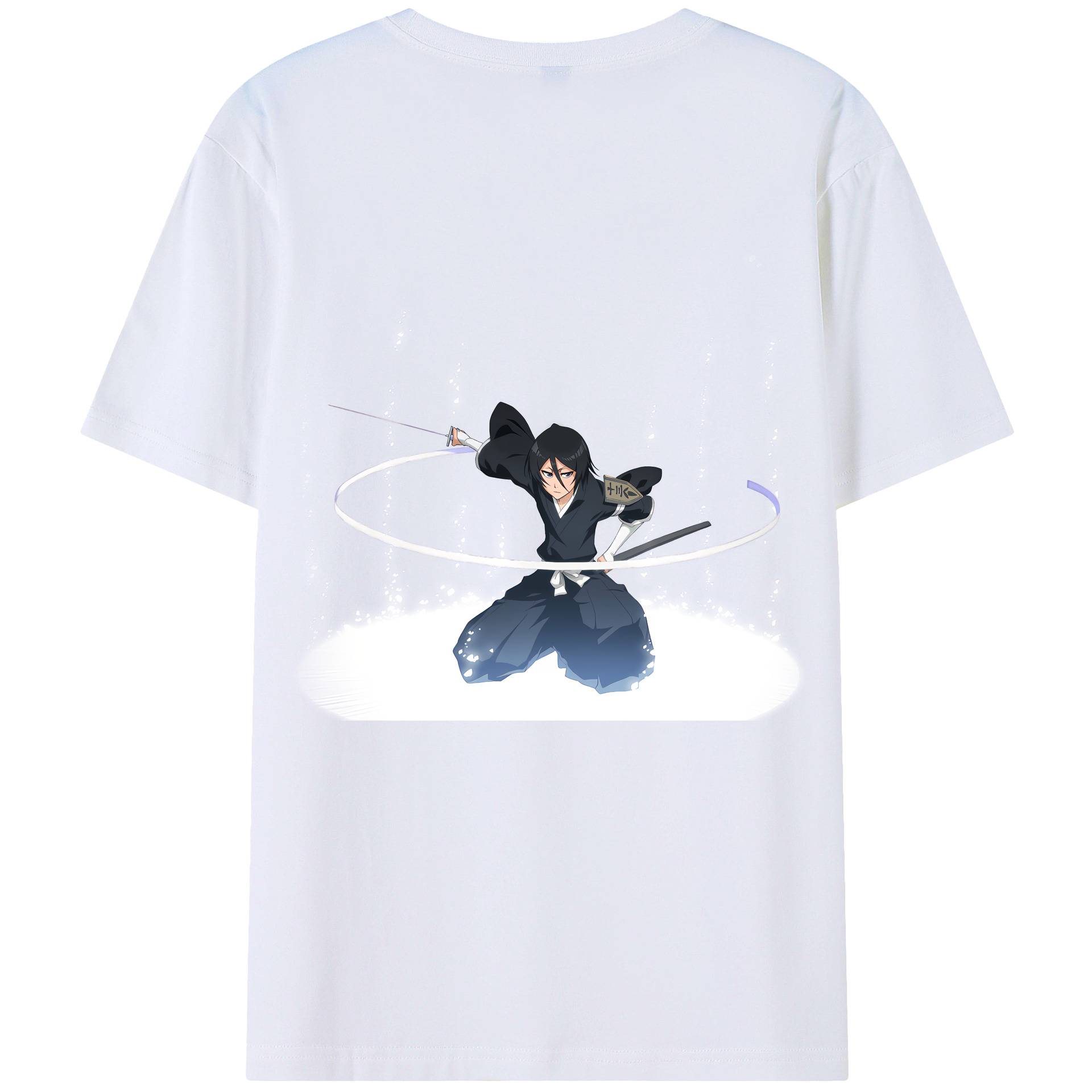 （画像用） ブリーチ 朽木ルキア BLEACH Kuchiki Rukia レディース半袖Tシャツ(バックプリント)