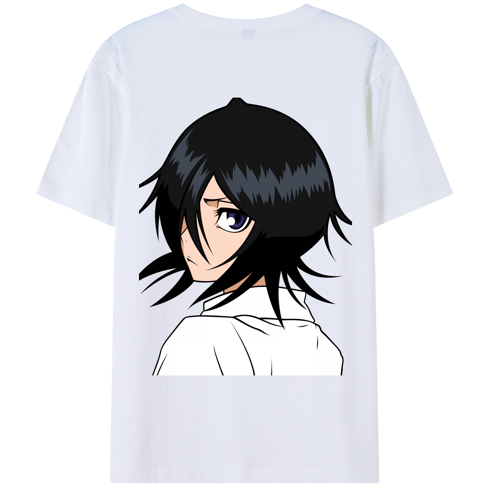 （画像用） ブリーチ 朽木ルキア BLEACH Kuchiki Rukia レディース半袖Tシャツ(バックプリント)