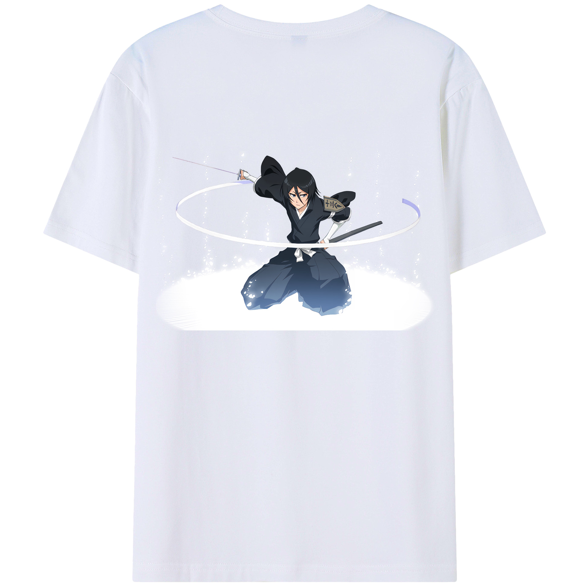 （画像用） ブリーチ 朽木ルキア BLEACH Kuchiki Rukia レディース半袖Tシャツ(バックプリント)